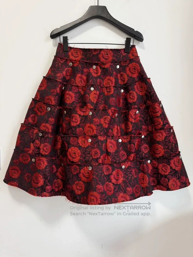 Comme des Garcons Comme Des Garcons size XS Ultra rare armor rose skirt with Size 23" - 3 Thumbnail