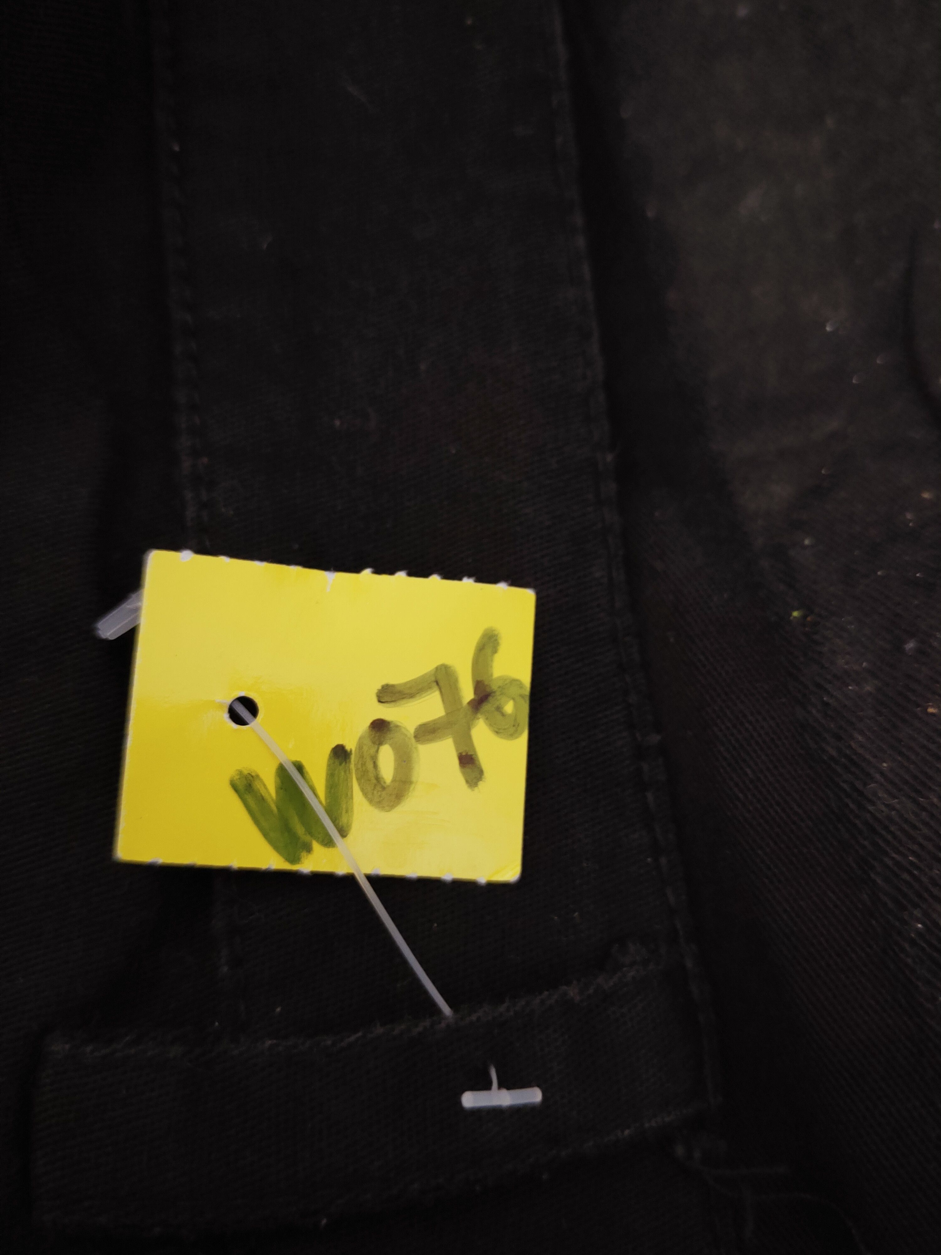 If Six Was Nine DL Sixh Black punk Multipocket Casual Pants #W076 Size 30" / US 8 / IT 44 - 14 Thumbnail