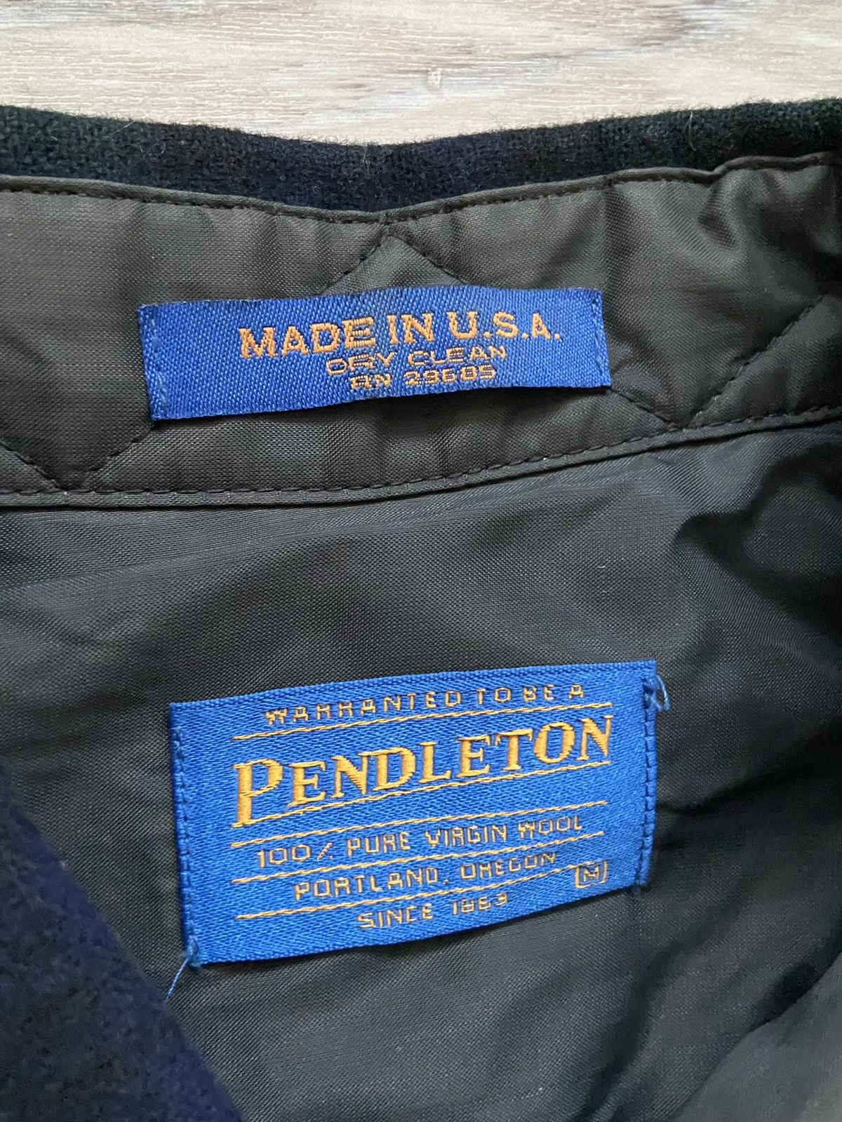 Pendleton Pendleton Vintage 90’s Black Watch Tartan Lodge Flannel Size US M / EU 48-50 / 2 - 4 Thumbnail