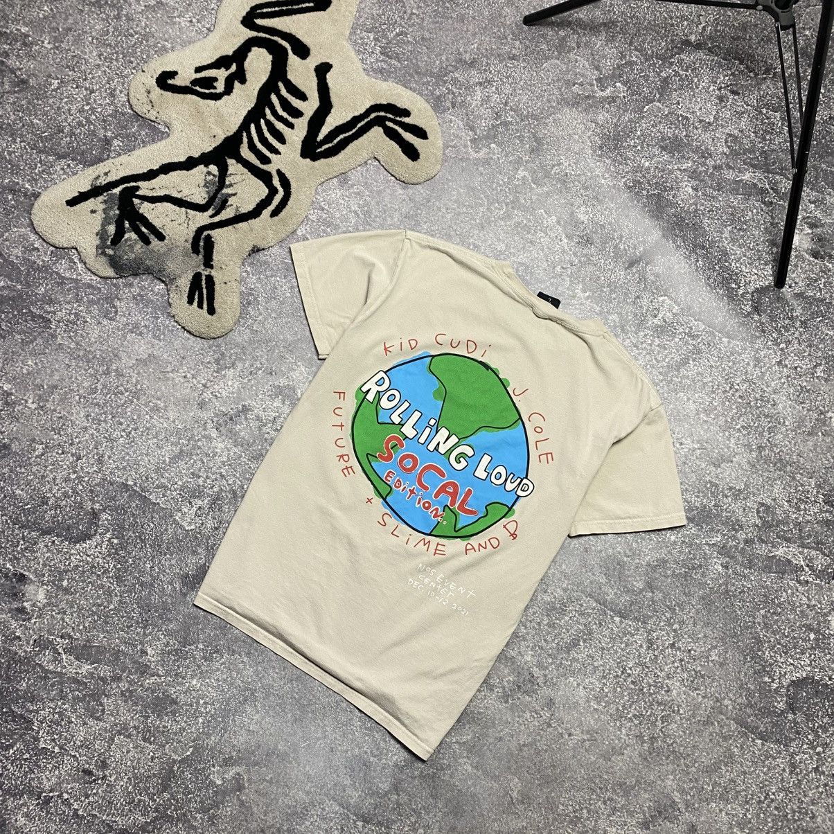 Designer × Kid Cudi × Rolling Loud Men’s Kid Cudi Rolling Loud Social 2021 rare merch tee Size US L / EU 52-54 / 3 - 1 Thumbnail