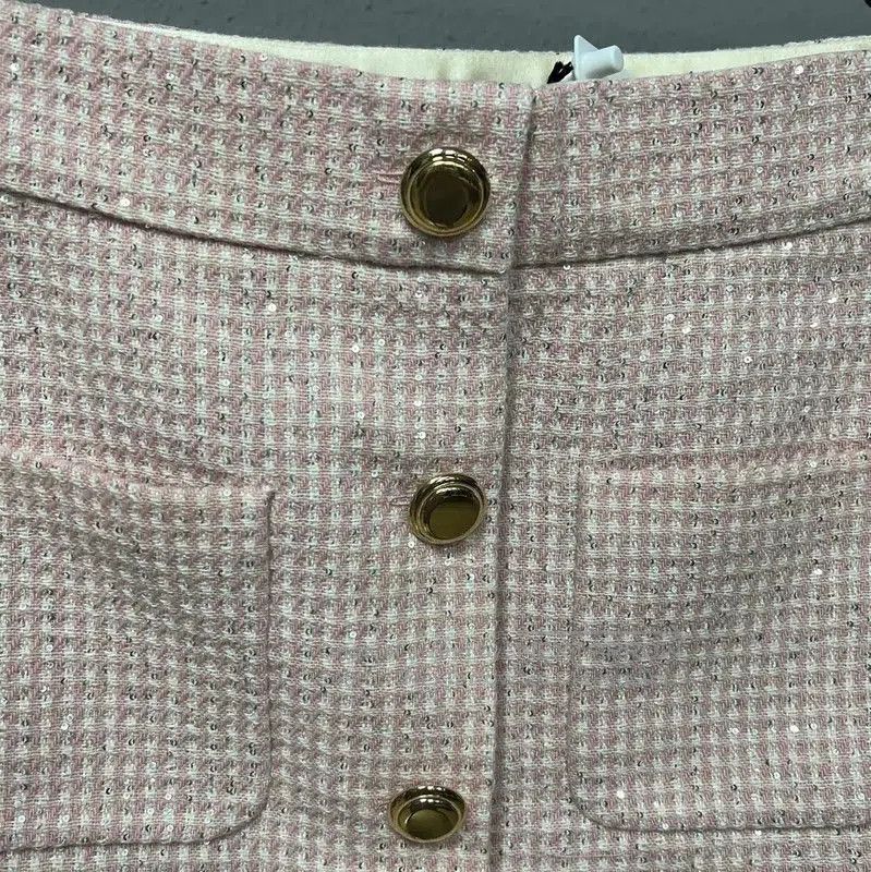 Miu Miu Miu Miu Pink Wool Women's Skirt . Size 23" - 3 Thumbnail