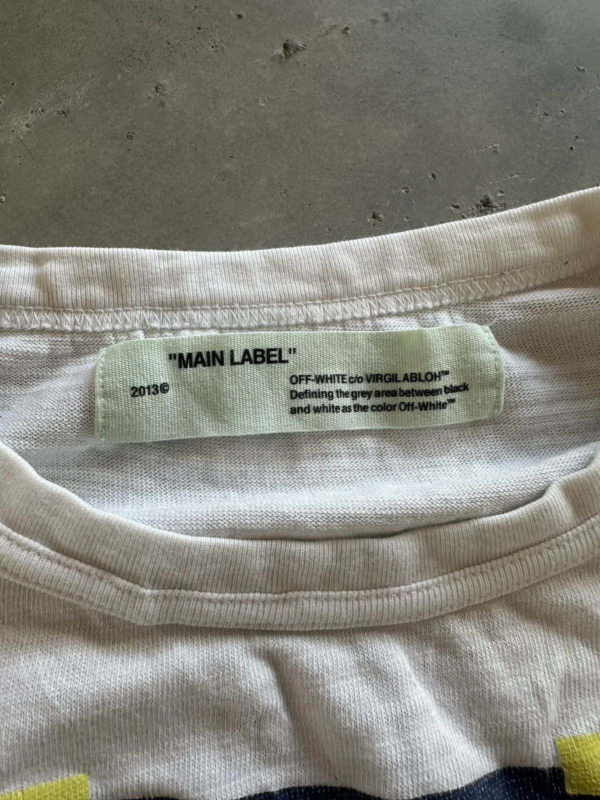 Off-White Off-White Seeing Things Shirt White Size US M / EU 48-50 / 2 - 2 Thumbnail