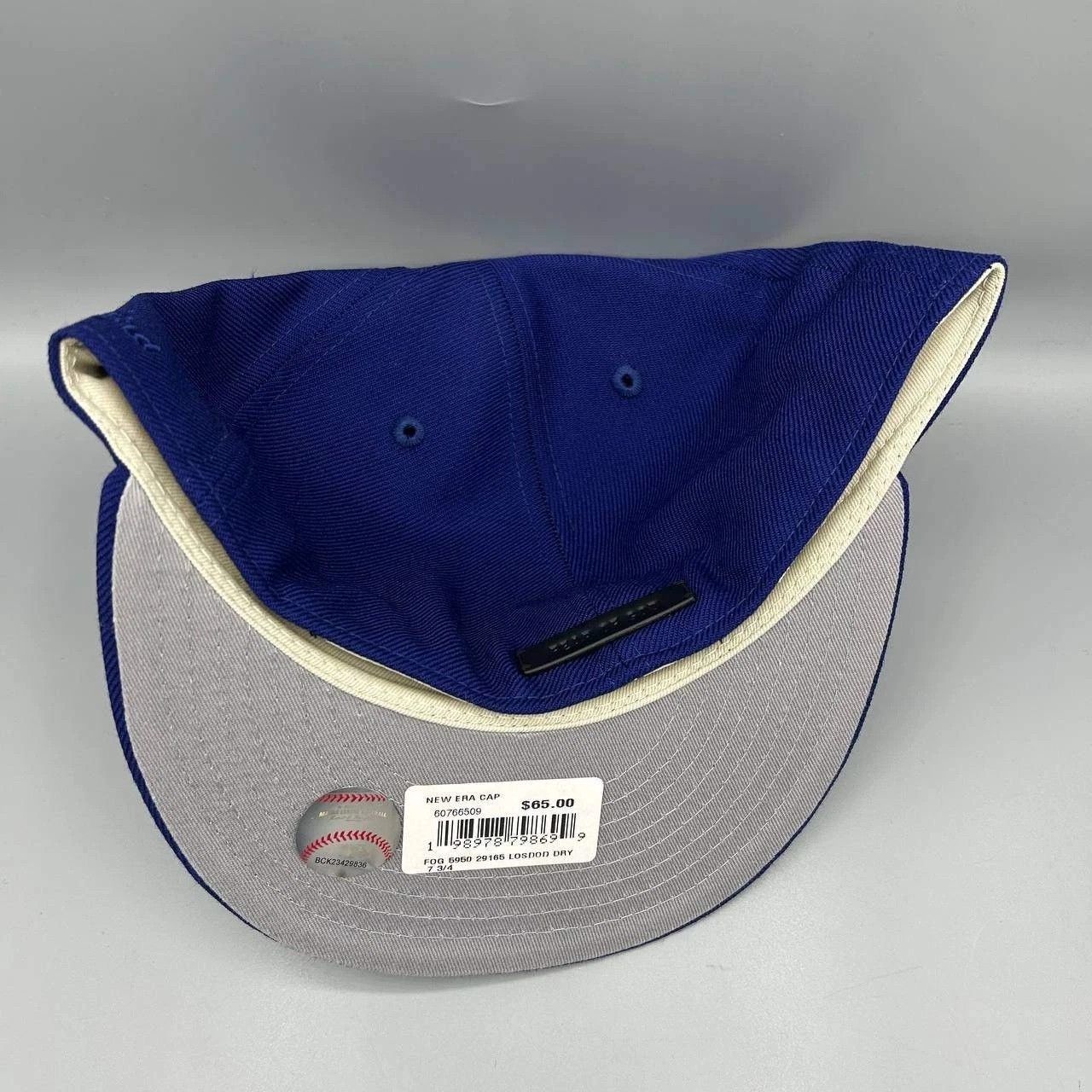 New Era Fear of God Hat Men 7 3/4 Fitted Cap LA Dodgers FOG Wool New Size ONE SIZE - 6 Thumbnail