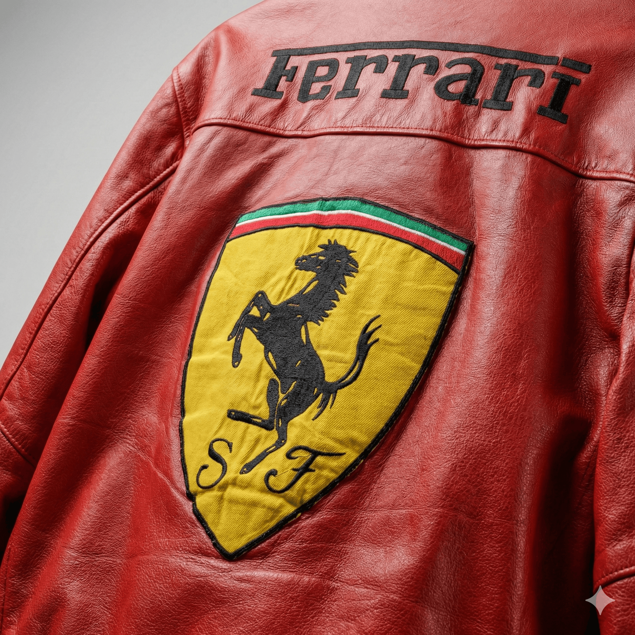 Ferrari Vintage Ferrari F1 Leather Racing Jacket Michael Schumacher Size US S / EU 44-46 / 1 - 6 Thumbnail