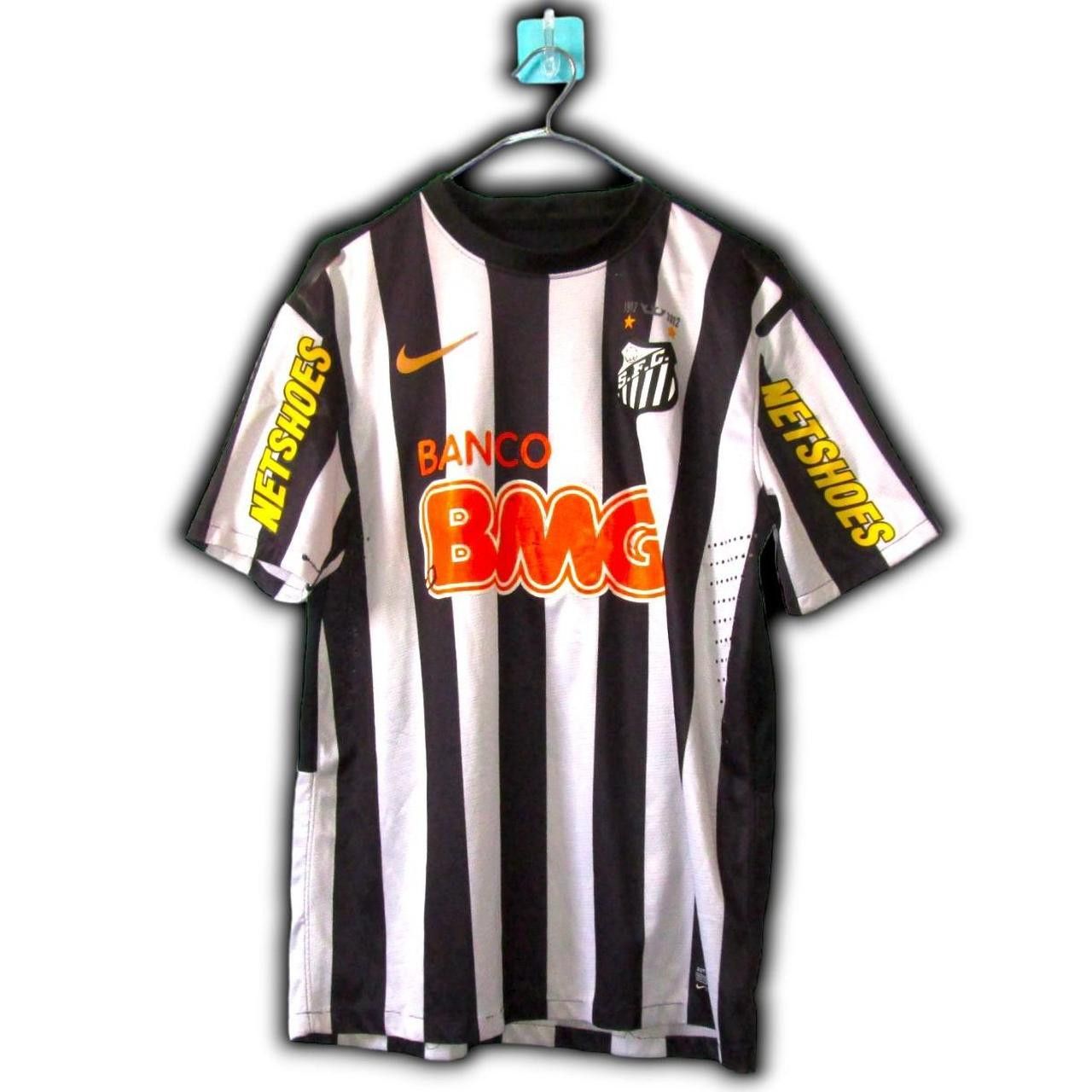 Nike Fc Santos 2012 2013 Home Shirt Jersey NEYMAR Size US M / EU 48-50 / 2 - 3 Thumbnail