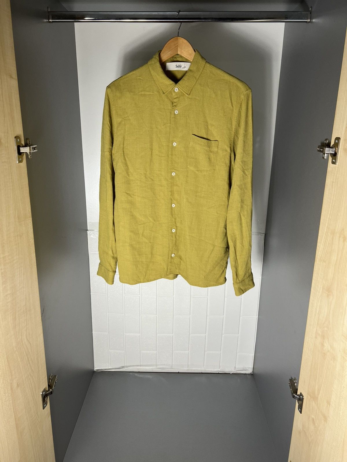 Sefr VERY RARE SEFR CLASSIC DESIGNER CASUAL SHIRT JAPAN STYLE Y2K Size US M / EU 48-50 / 2 - 6 Thumbnail