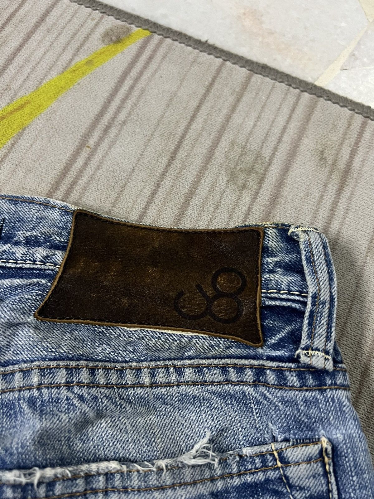 Japanese Brand 💥Vintage Johnbull Selvedge Faded Jean Size US 29 - 19 Thumbnail