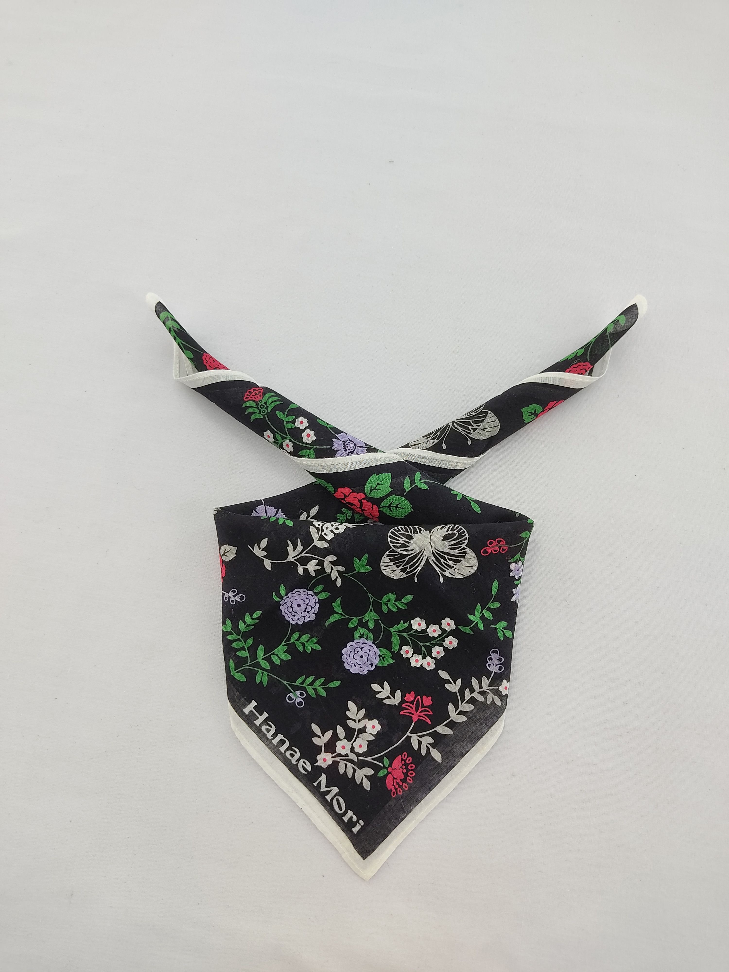 Designer × Hanae Mori × Japanese Brand Hanae Mori Handkerchief / Neckwear / Bandana Size ONE SIZE - 1 Thumbnail