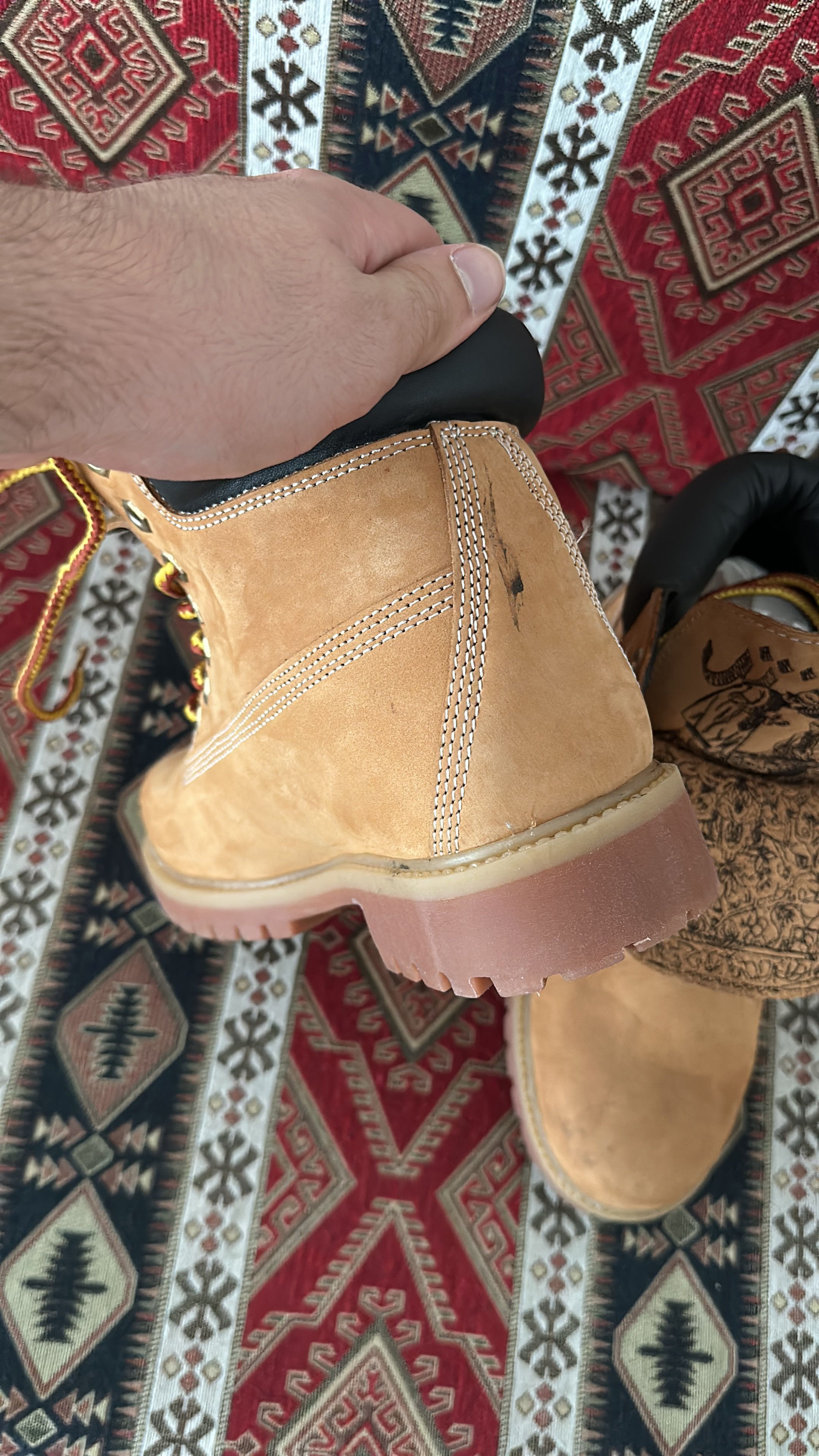 Derschutze Derschütze "yasmin v3" Boots Size 41 Timberland Style Size US 8 / EU 41 - 7 Thumbnail