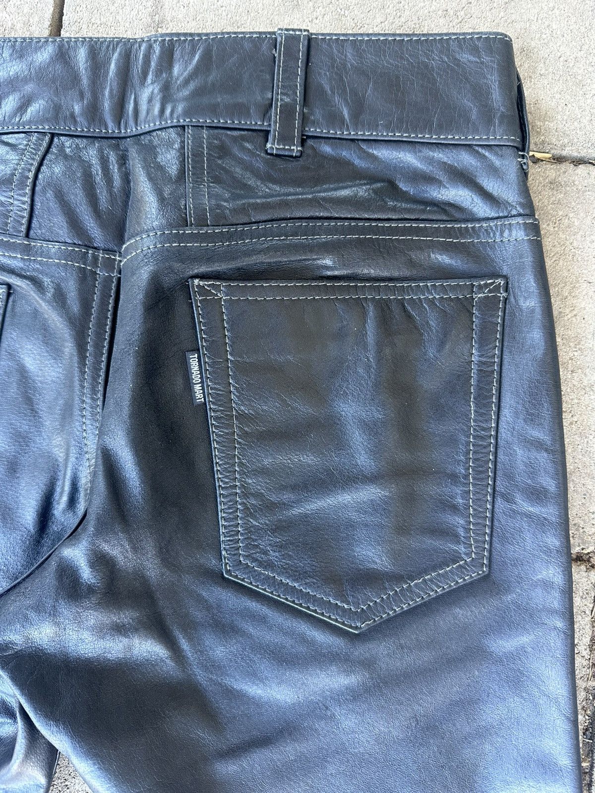 Tornado mart buffalo leather pants