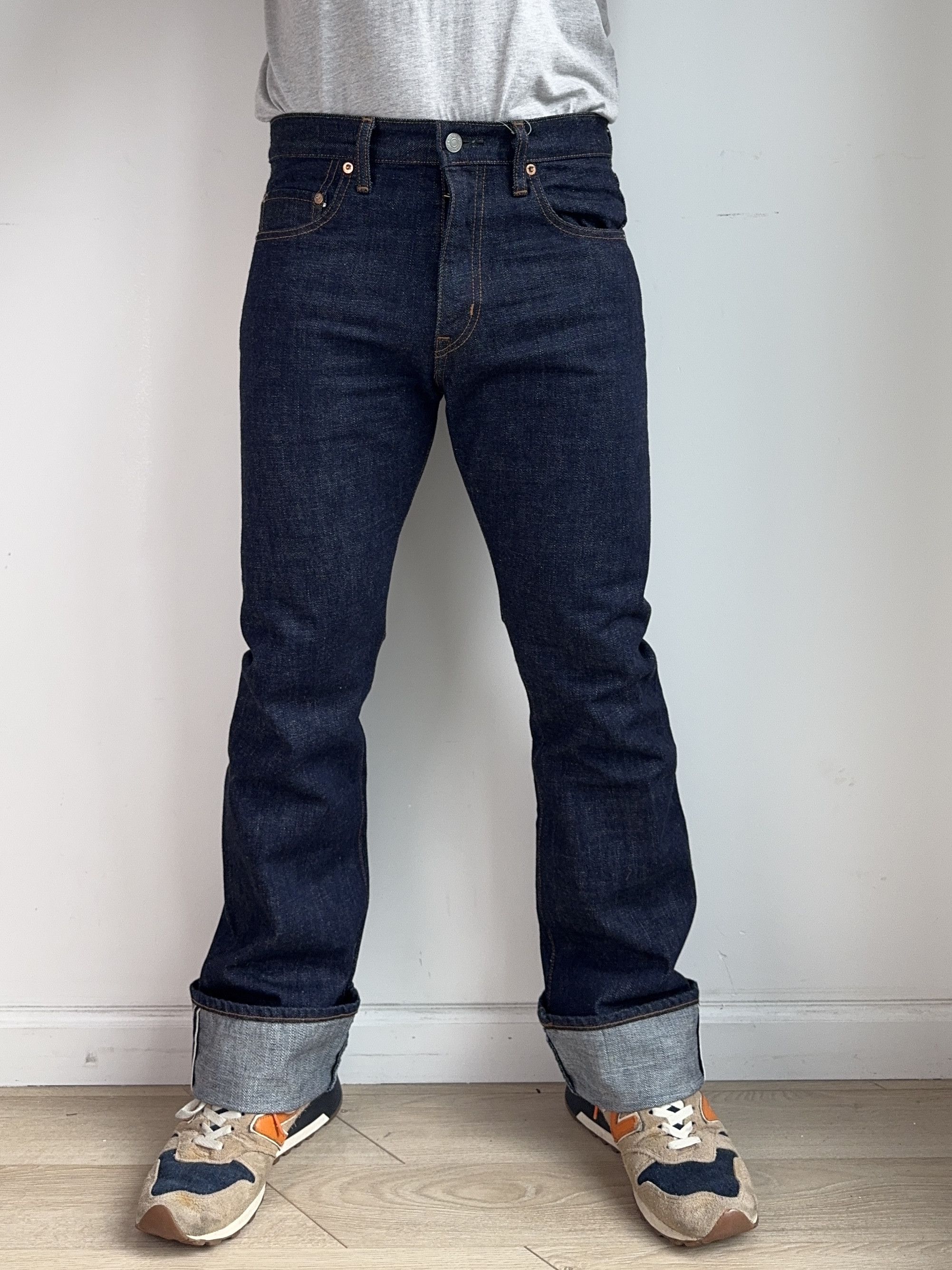 KOJIMA GENES KOJIMA GENES RNB-102B Bootcut W33 x L 33 15oz Selvedge Size US 33 - 16 Thumbnail