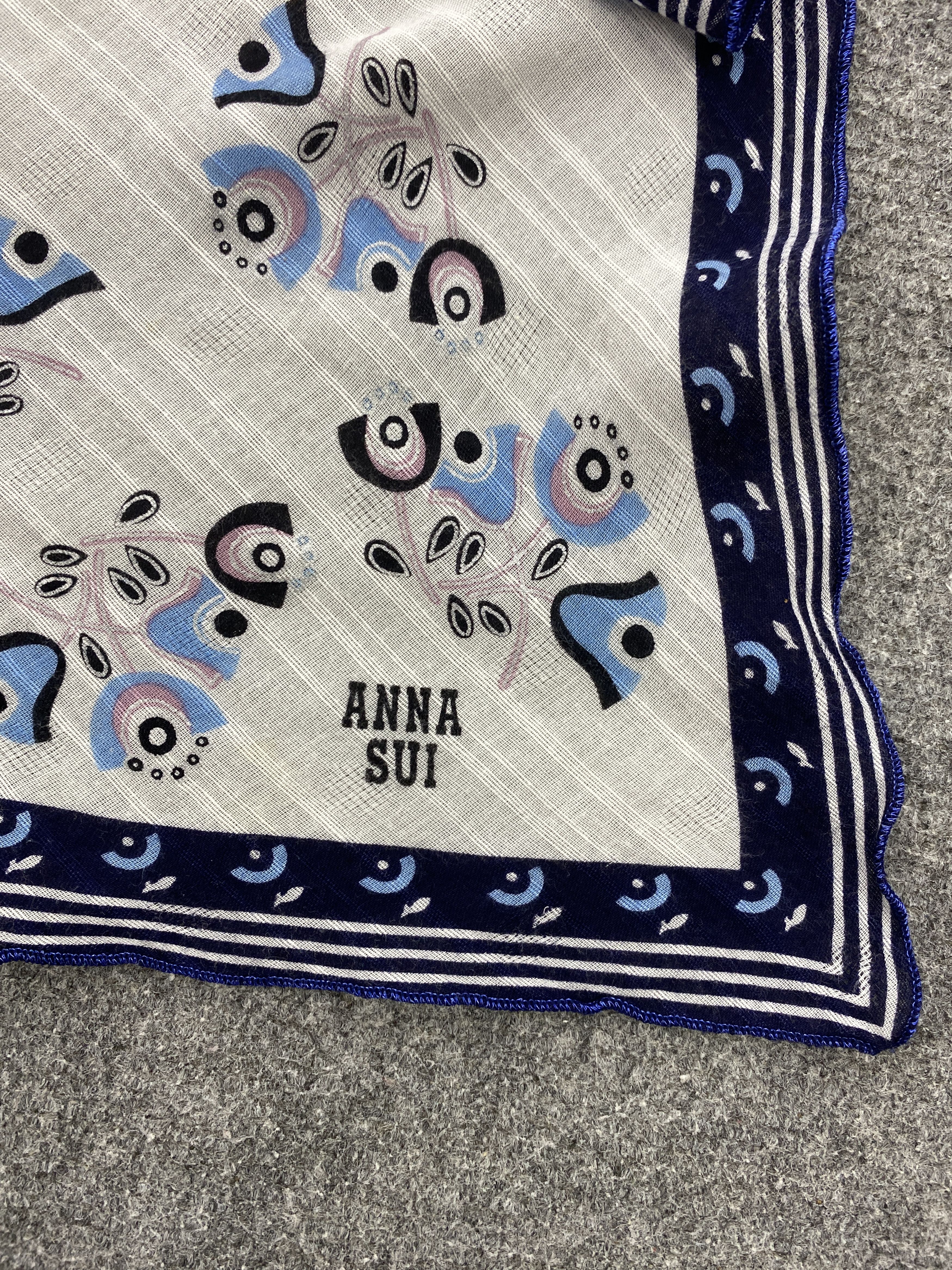 Anna Sui Anna Sui Handkerchief / Neckwear / Bandana HKC0709 Size ONE SIZE - 5 Thumbnail