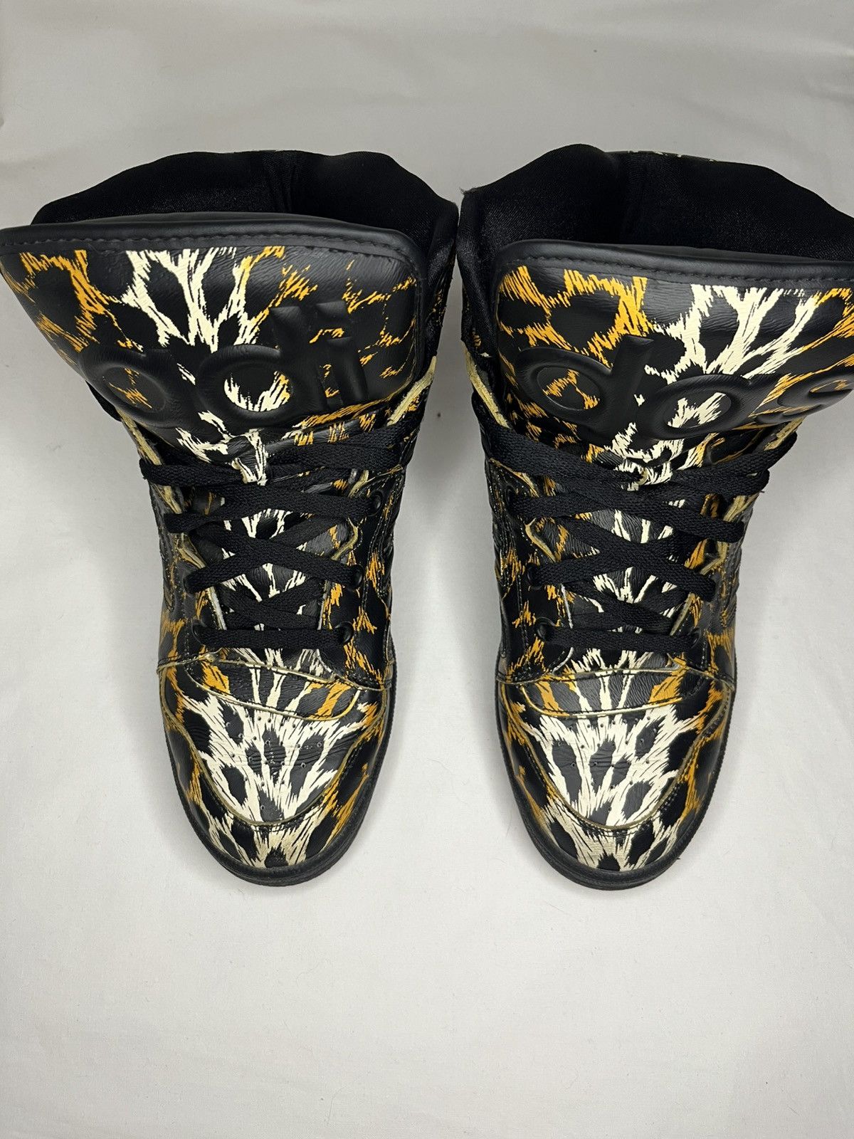 Adidas × Jeremy Scott Adidas X Jeremy Scott S/S 2014 JS Instinct Hi "Leopard" Size US 8.5 / EU 41-42 - 7 Thumbnail