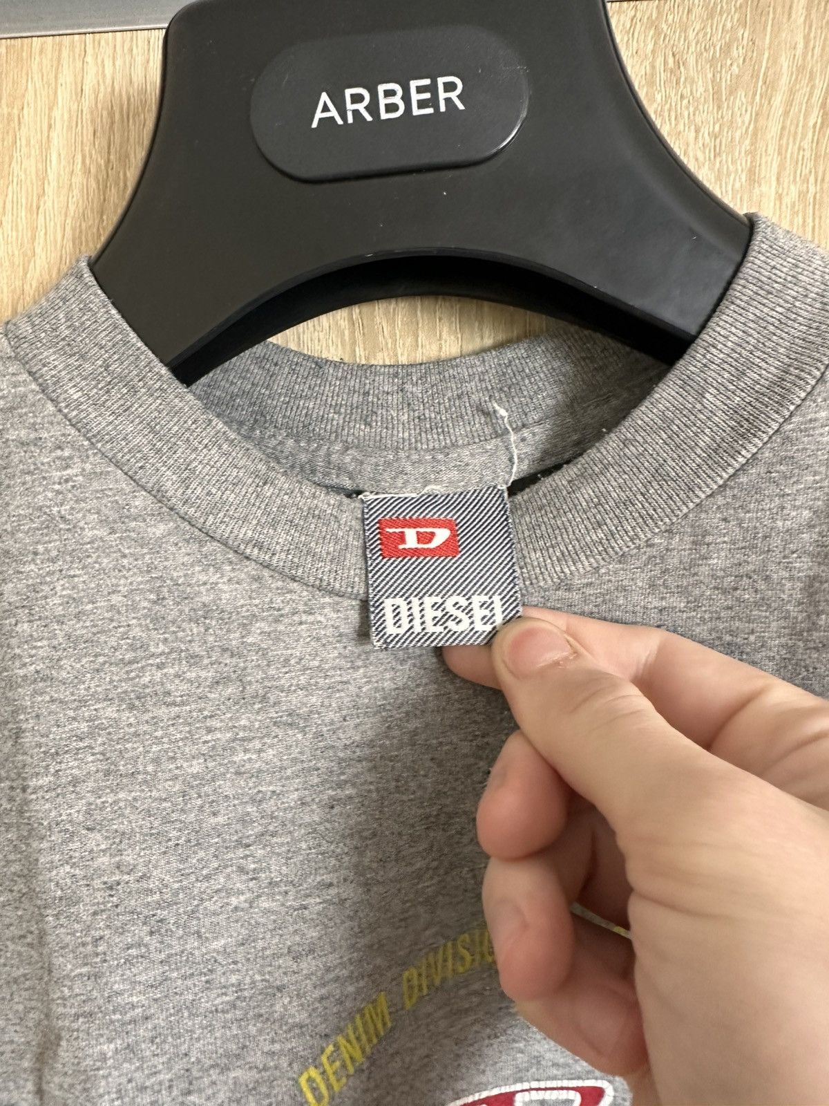 Diesel 🔥 Diesel Denim Division Vintage 90s Big Logo T Shirt Tee Y2K Size US L / EU 52-54 / 3 - 5 Thumbnail