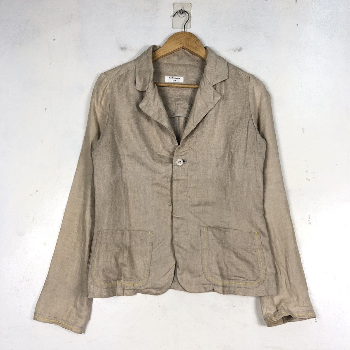 Issey Miyake × Japanese Brand × Other Koji tachiyama coat jacket Size S / US 4 / IT 40 - 1 Thumbnail