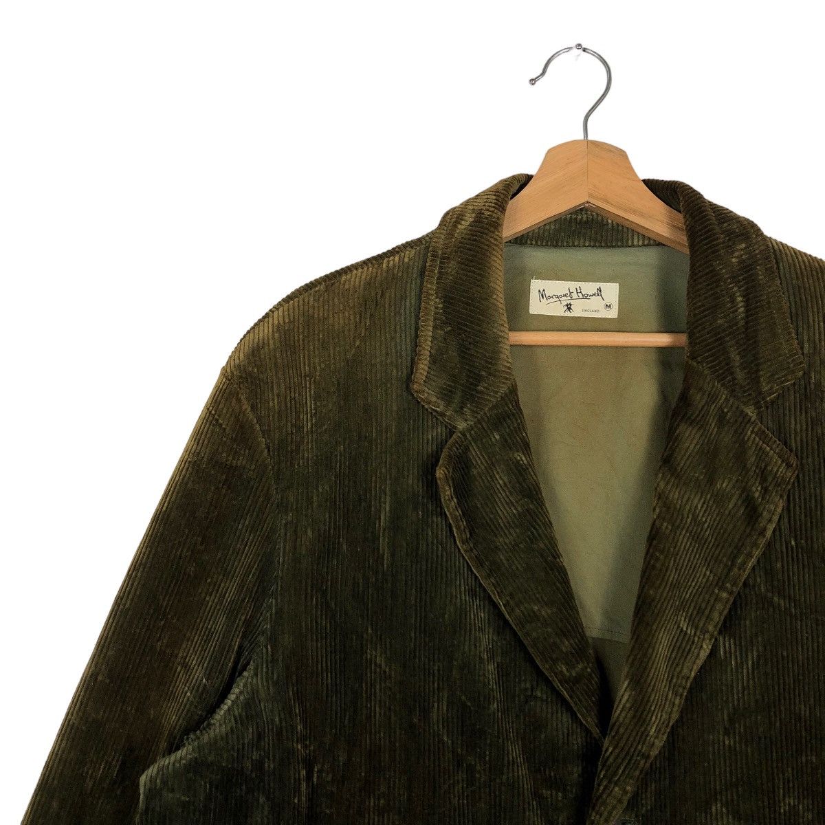Margaret Howell 🔥Rich Green - Double Breast Chore Work Jacket Corduroy Size US M / EU 48-50 / 2 - 6 Thumbnail