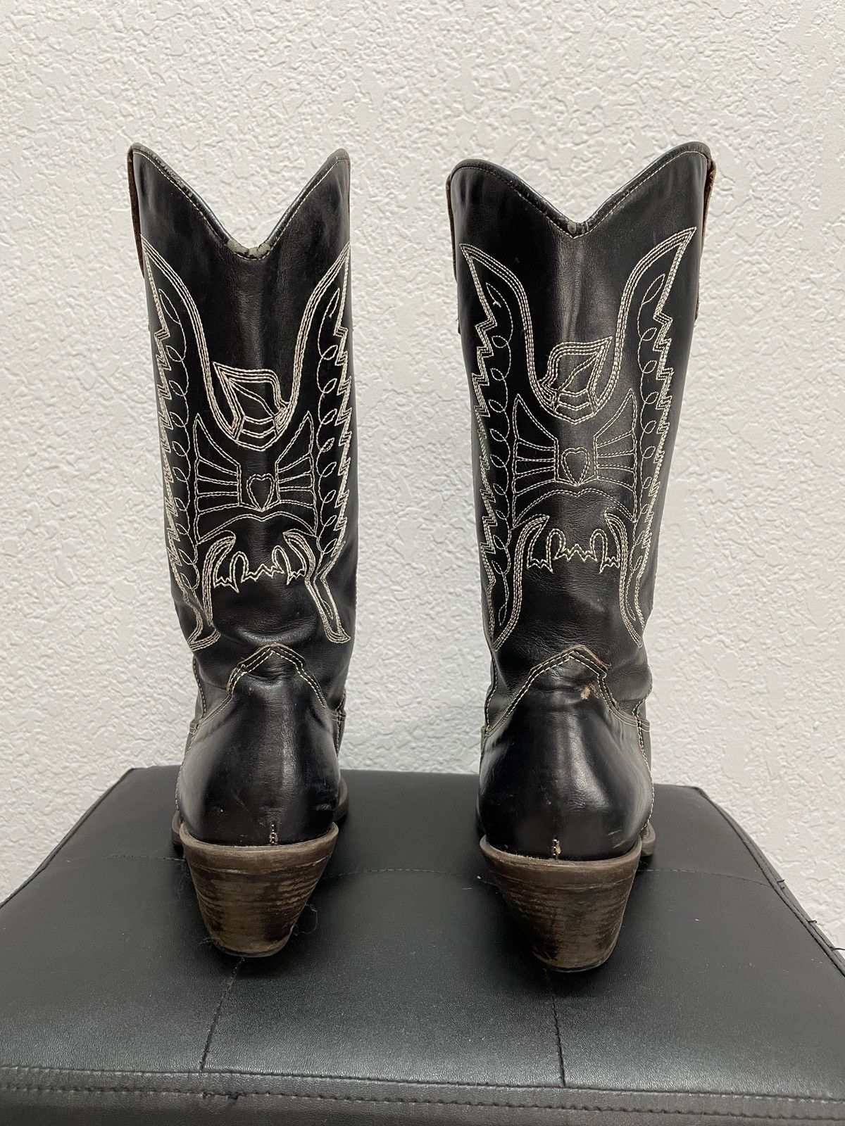 Cowboy Equipment Vintage Sendra Cowboy Leather Boots Western Shoes Size US 9 / IT 39 - 7 Thumbnail