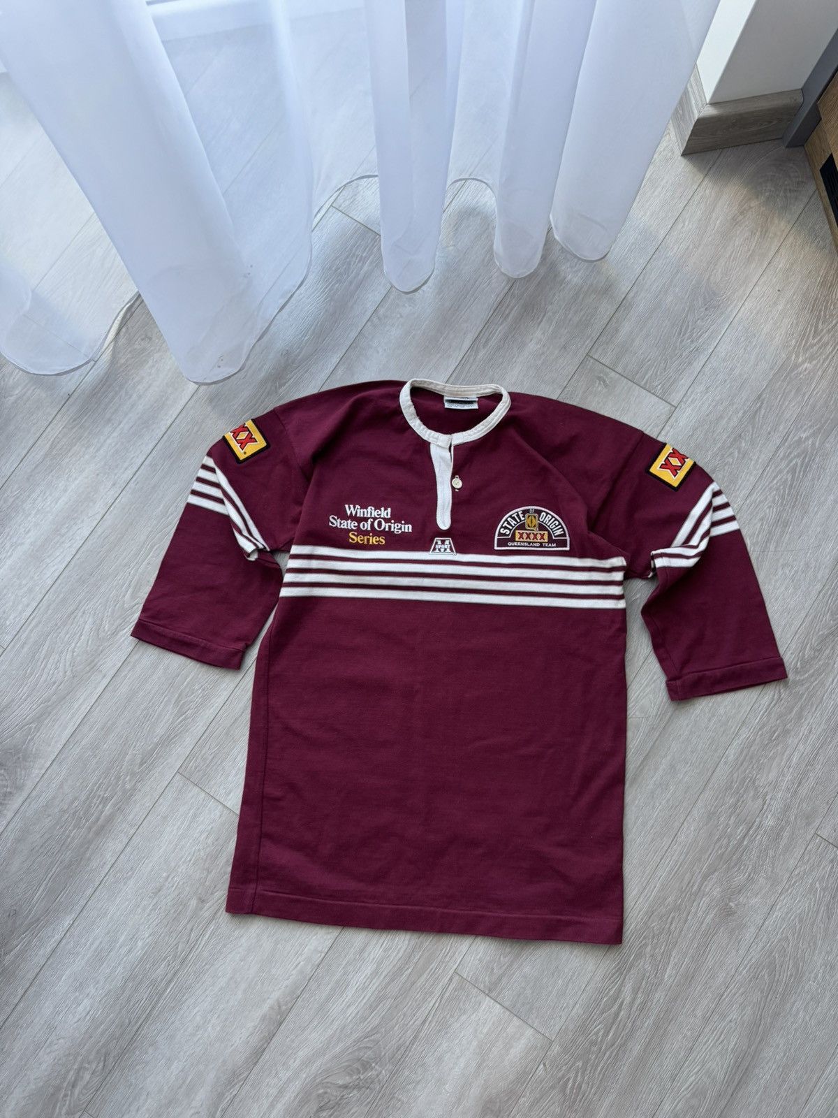 Canterbury of New Zealand Queensland Maroons Rugby Shirt Size US L / EU 52-54 / 3 - 1 Thumbnail
