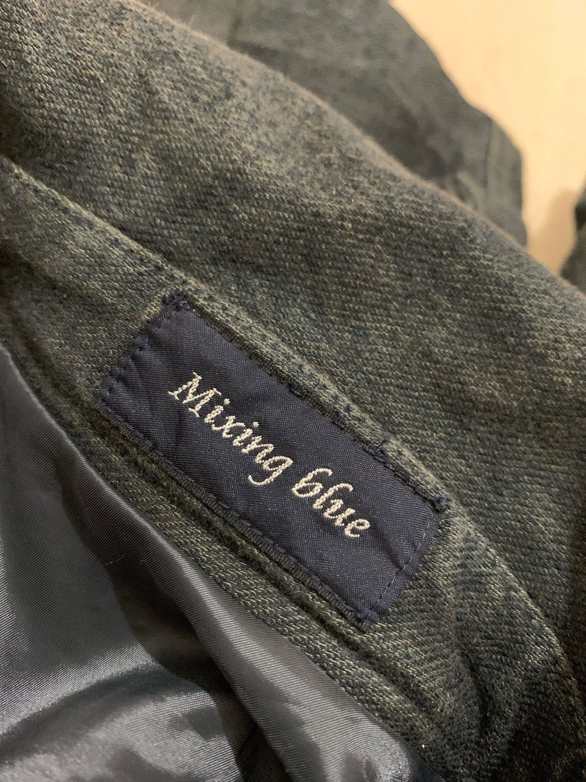 14th Addiction × Japanese Brand × Le Grande Bleu (L.G.B.) Vintage Mixing Blue Lgb style Denim Jacket Size US M / EU 48-50 / 2 - 7 Thumbnail