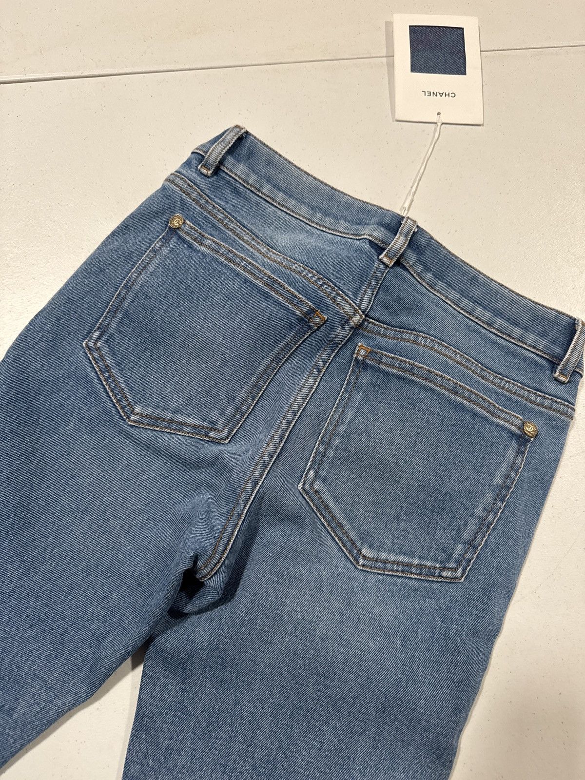 Chanel Chanel denim size 34 Size 24" / US 00 / IT 34 - 2 Thumbnail