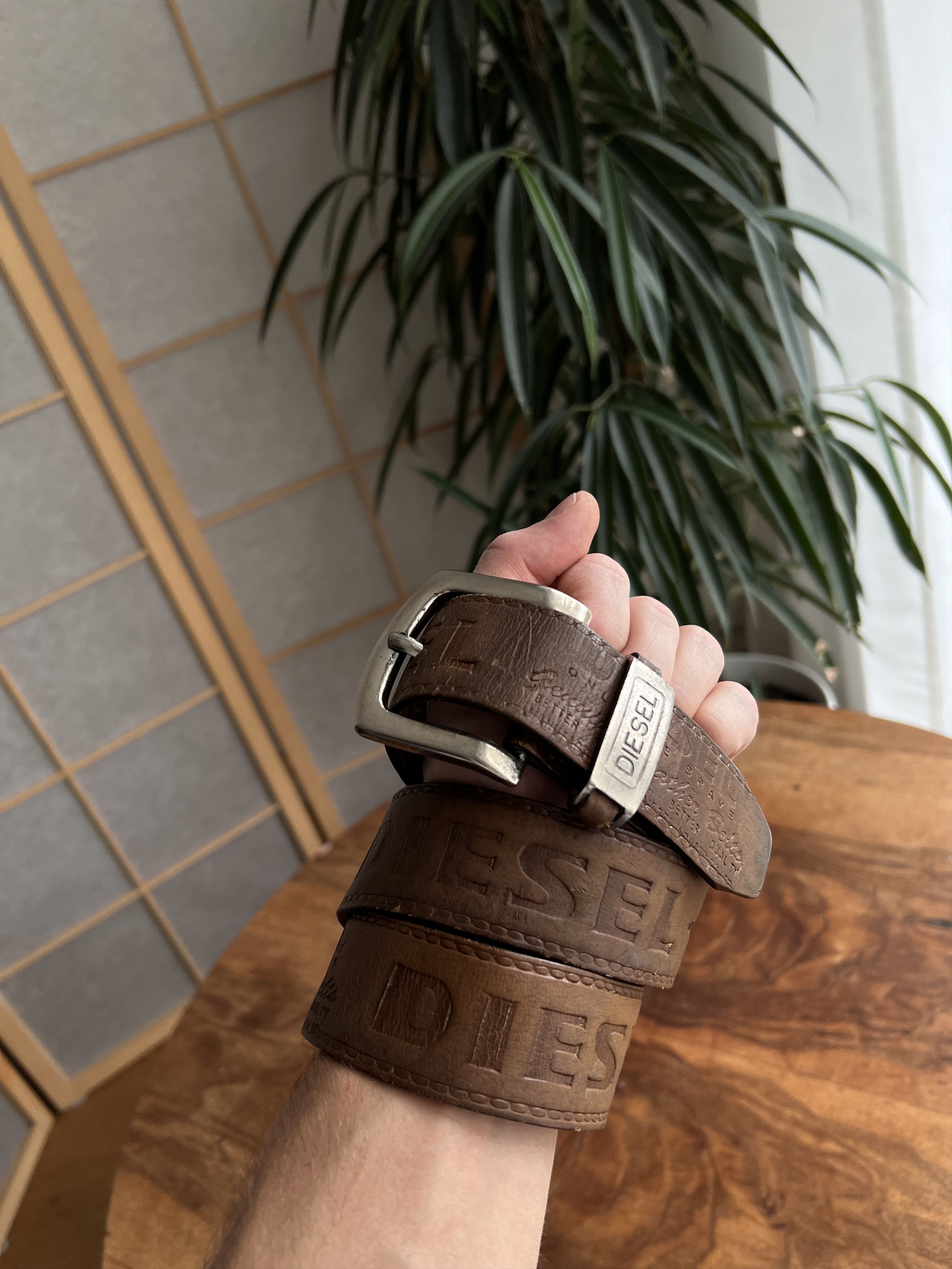 Diesel Diesel Vintage Leather Belt Y2K | Grailed