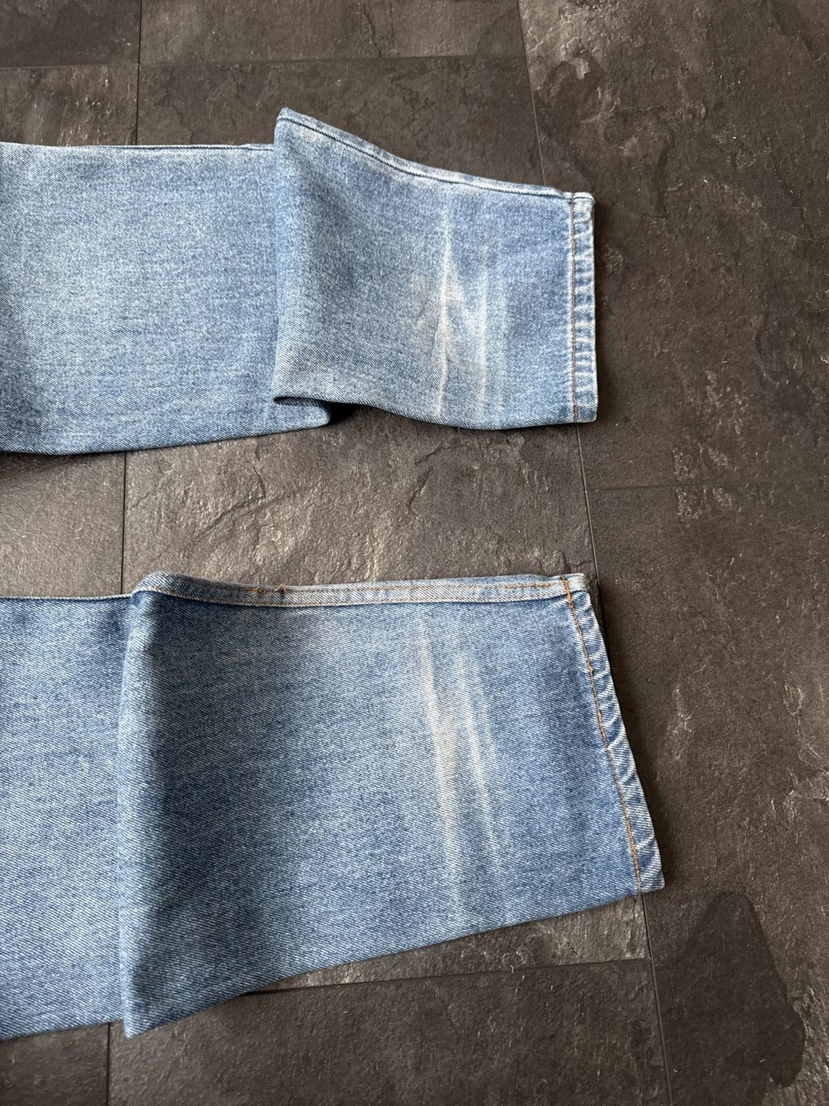 Levi's × Vintage Vintage Levi’s 501 made in USA blue denim jeans Size US 32 / EU 48 - 4 Thumbnail