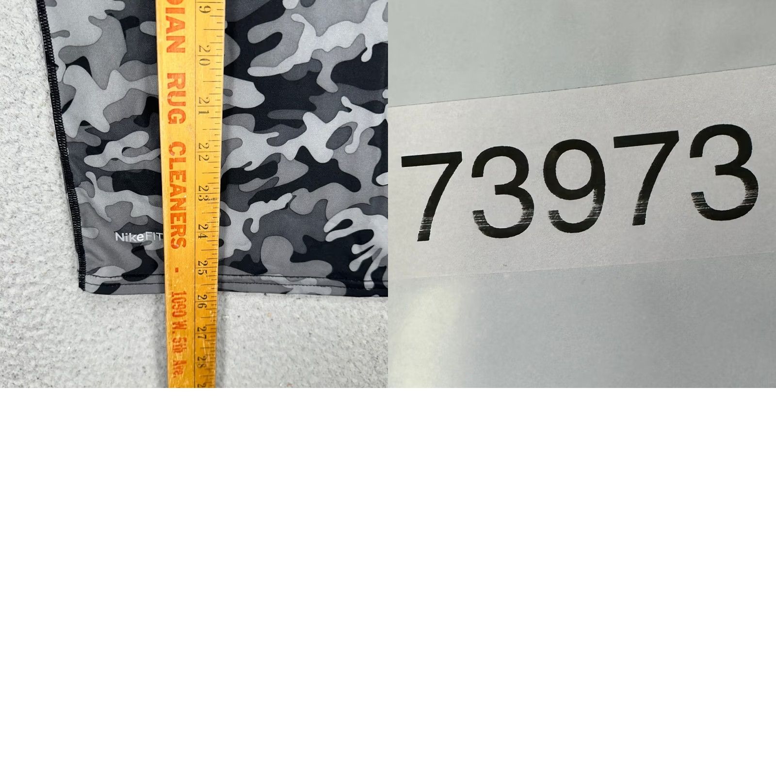 Nike Nike Fit-Dry Women Compression Tank Top Shirt Medium Gray Black Camo Stretch Size M / US 6-8 / IT 42-44 - 8 Thumbnail