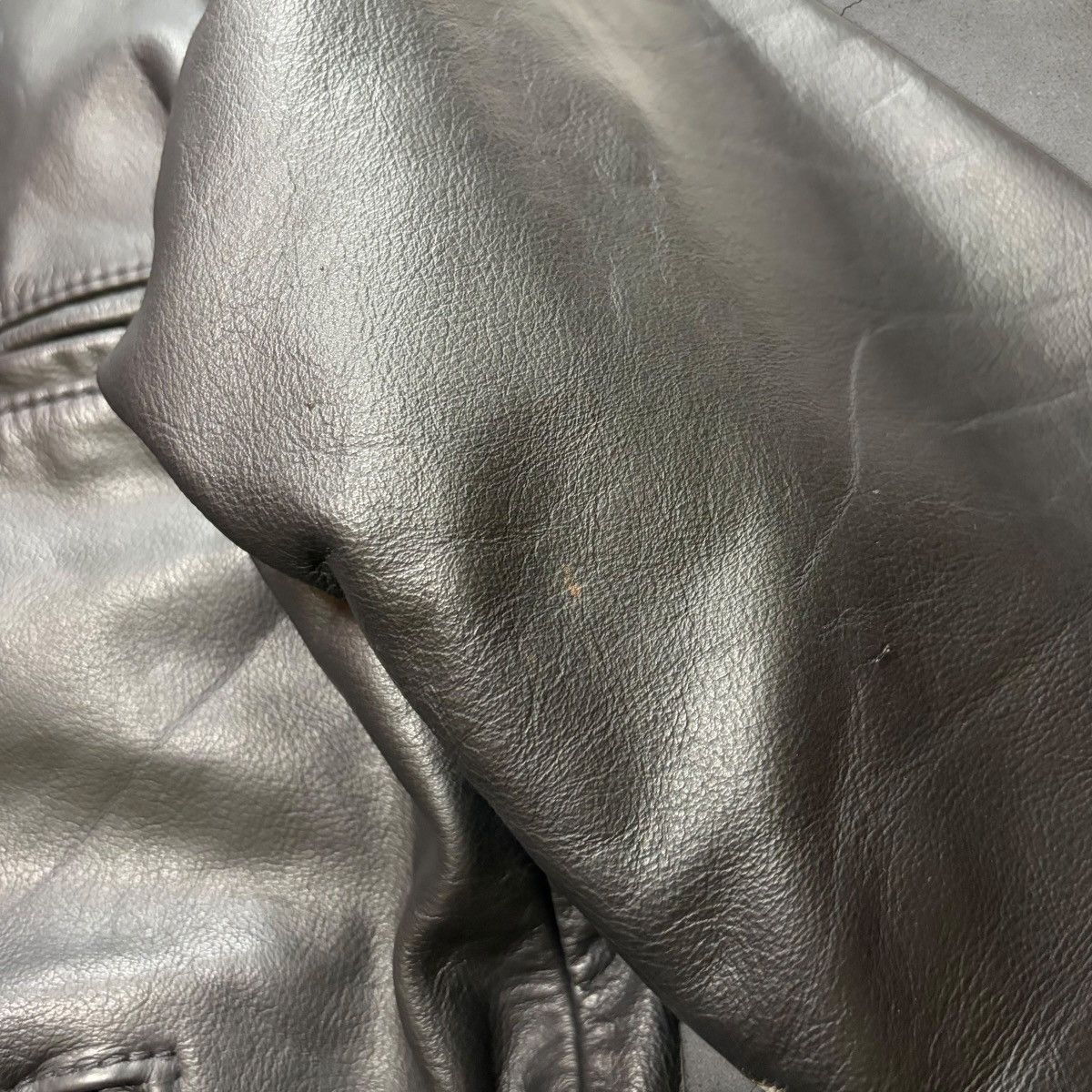 Harley Davidson VTG Harley Davidson USA Made Leather Jacket Cafe Racer Large Size US L / EU 52-54 / 3 - 17 Thumbnail