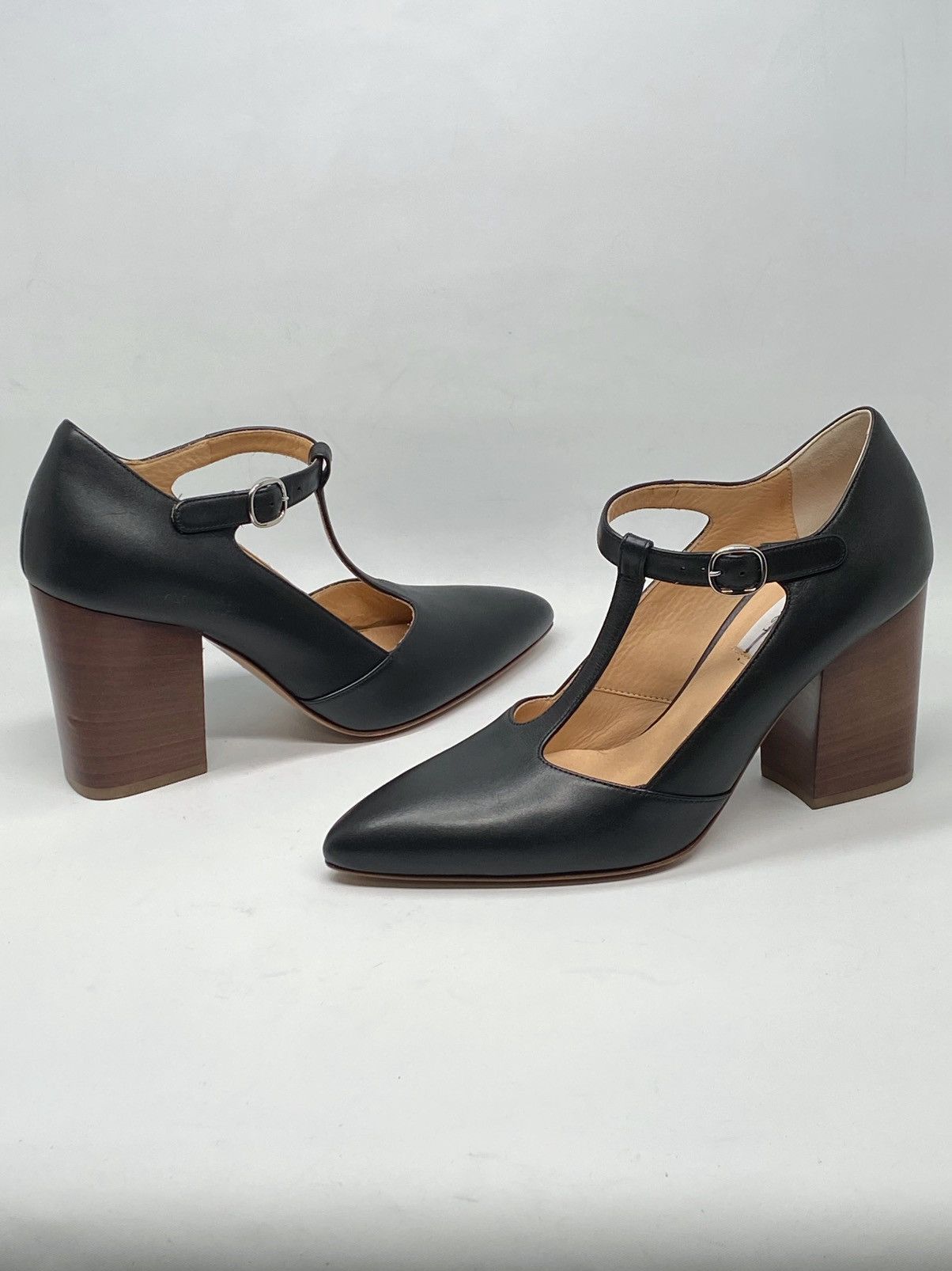 Gabriela Hearst Gabriela Hearst leather Mary Jane point-toe pumps size 36.5 Size US 6.5 / IT 36.5 - 1 Thumbnail