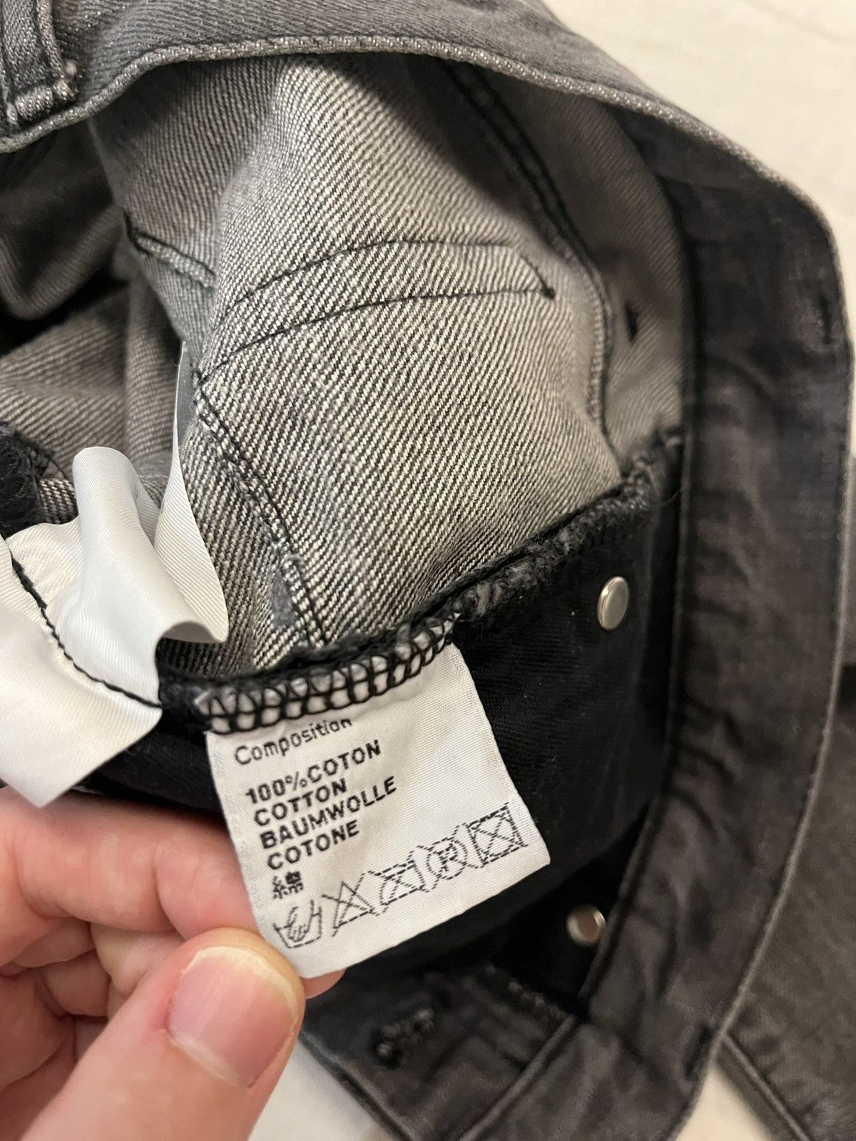 Dior Dior Gray Denim Size US 28 / EU 44 - 6 Thumbnail