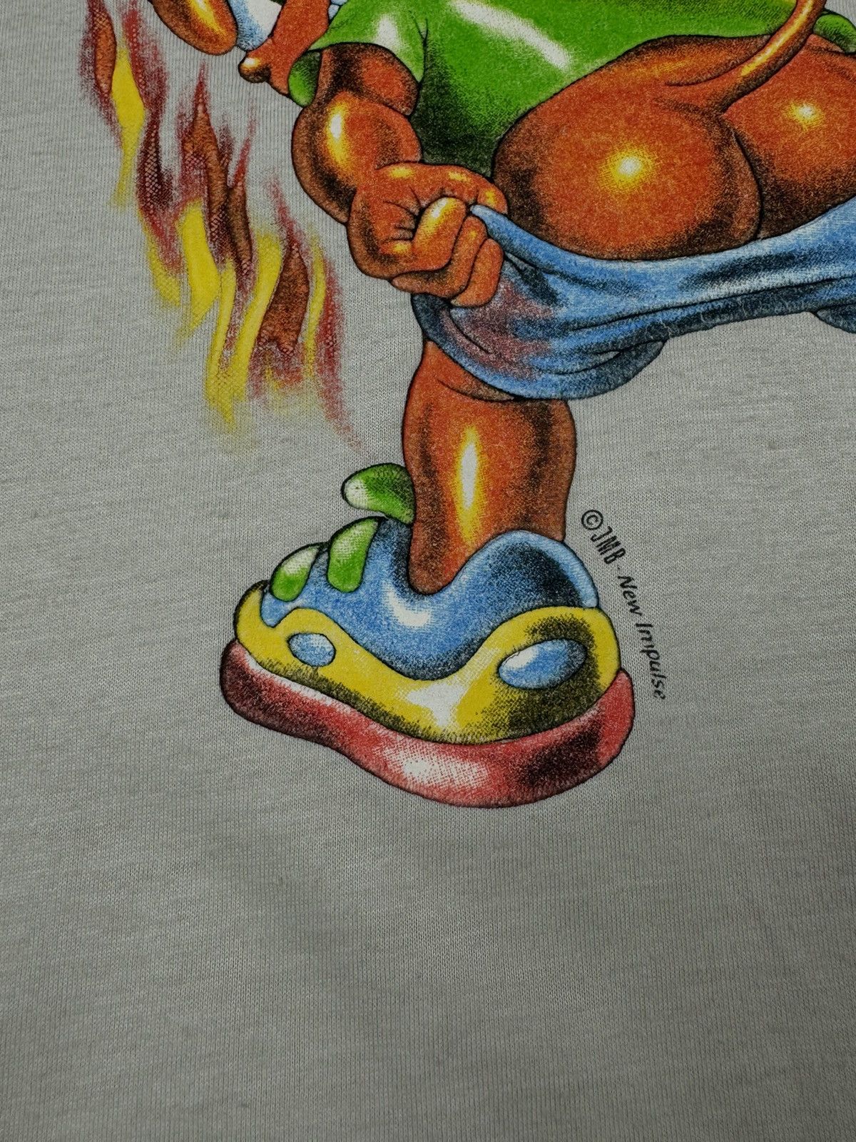 Vintage Vintage Devil Ass Graphic JMB T-Shirt Size US XL / EU 56 / 4 - 4 Thumbnail