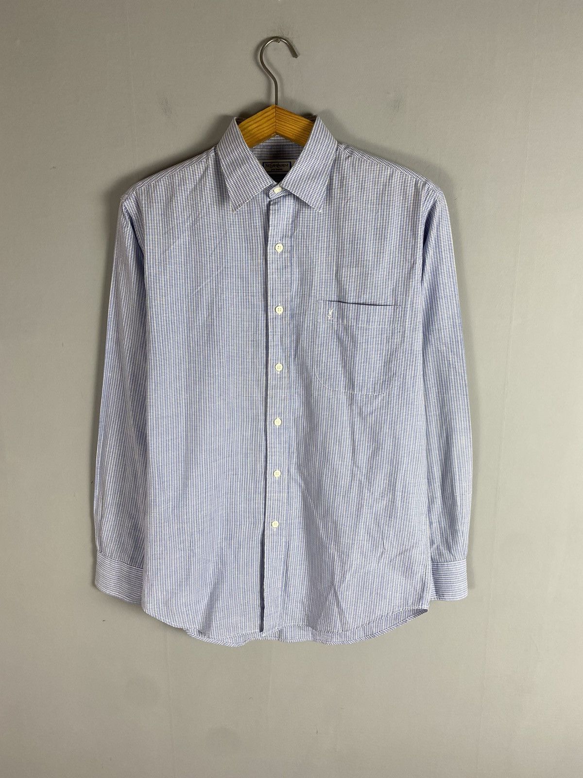 Yves Saint Laurent Vintage 90s YSL Yves Saint Laurent shirt Size US M / EU 48-50 / 2 - 1 Thumbnail