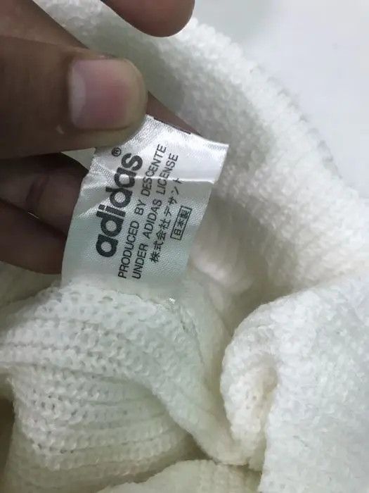 Adidas × Descente Vintage Adidas Spellout By Descente Beanie Hat Size ONE SIZE - 5 Thumbnail