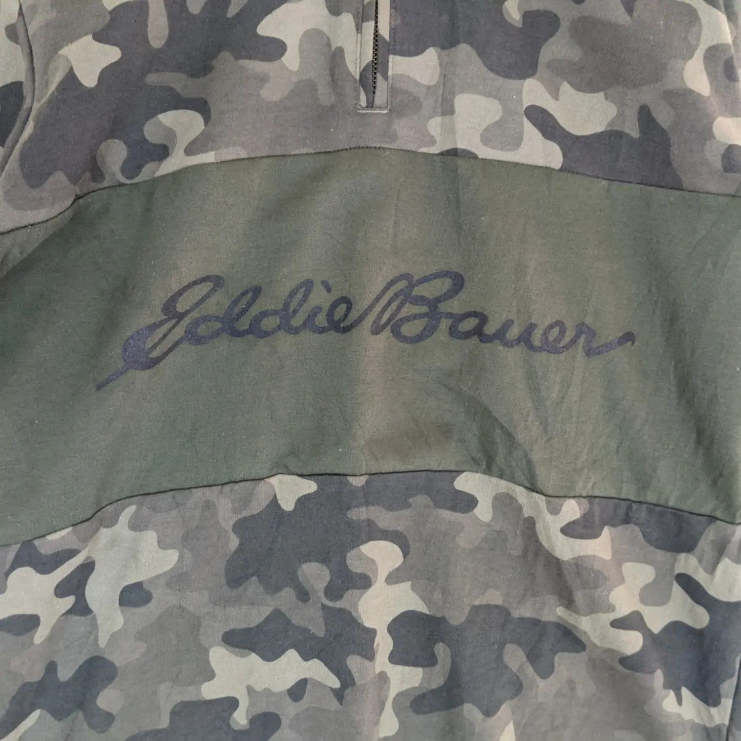 Eddie Bauer EDDIE BAUER Camouflage Jumper Sweatshirt Size US S / EU 44-46 / 1 - 5 Thumbnail