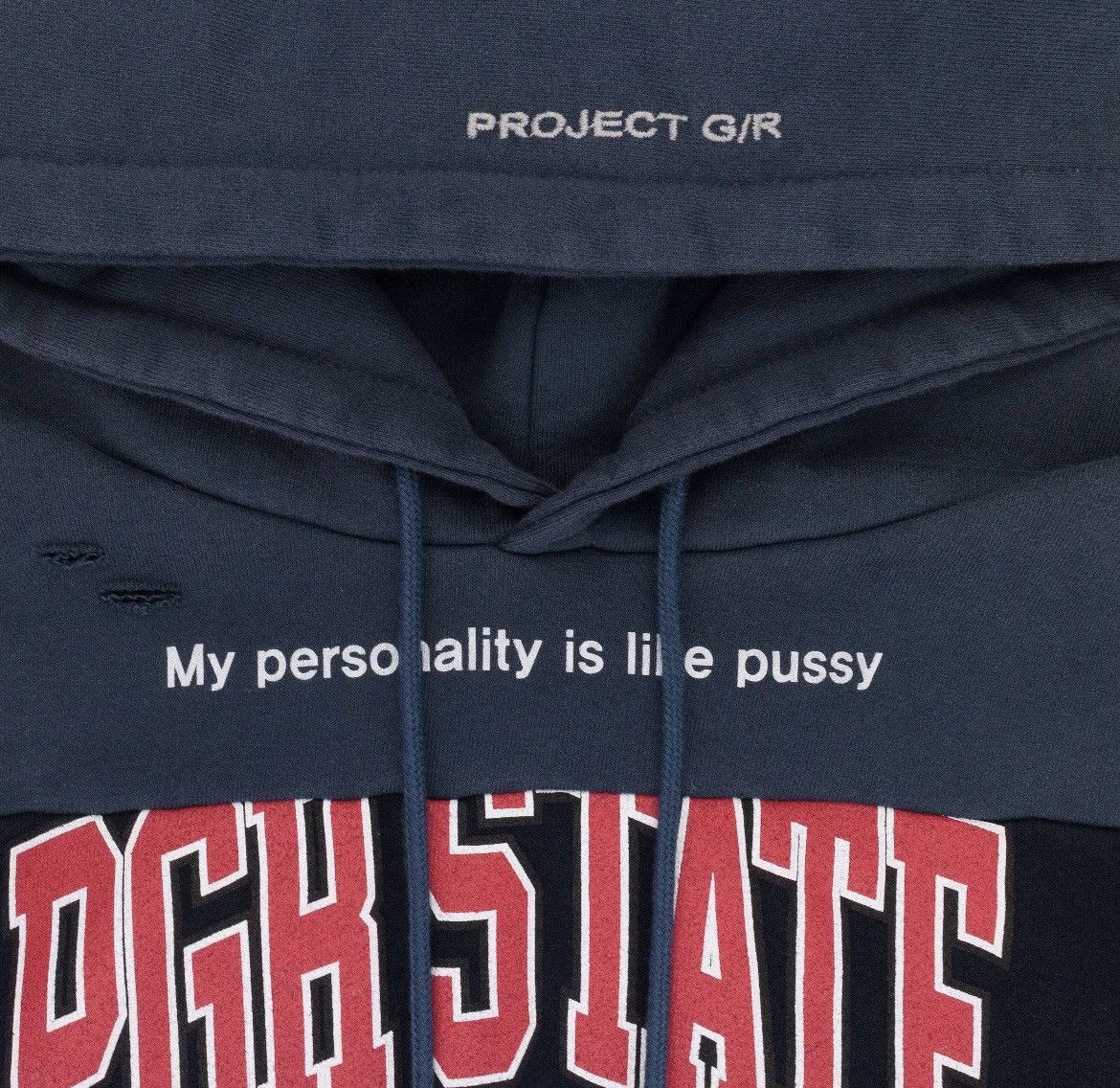 PROJECT G/R Project G/R Dirty Melange Reworked Hoodie Size US M / EU 48-50 / 2 - 7 Thumbnail
