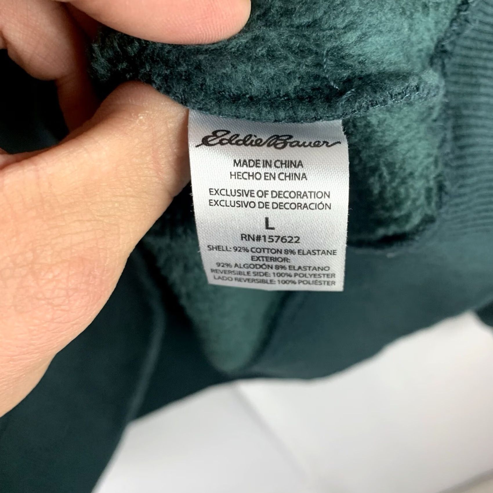 Eddie Bauer Eddie Bauer Mens Large Long Sleeve Pullover Crew Neck Adult Casual Sweater Vintage Size US L / EU 52-54 / 3 - 7 Thumbnail