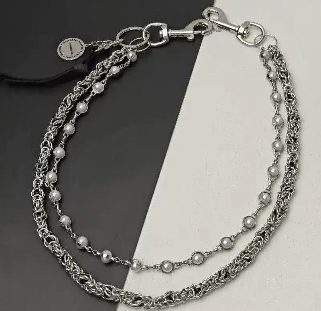 Jewelry Clamp Beads Biker Chain Size ONE SIZE - 2 Thumbnail
