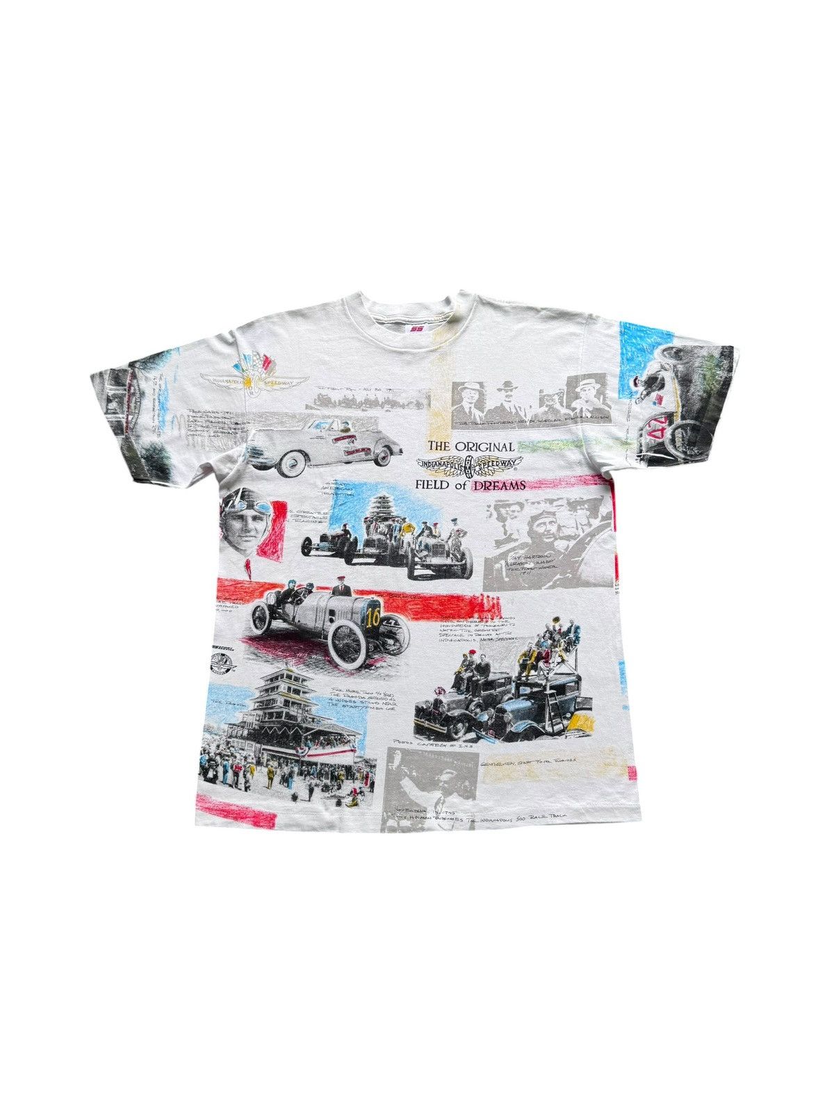 Vintage Vintage Indianapolis Motor Speedway AOP Size US L / EU 52-54 / 3 - 1 Thumbnail