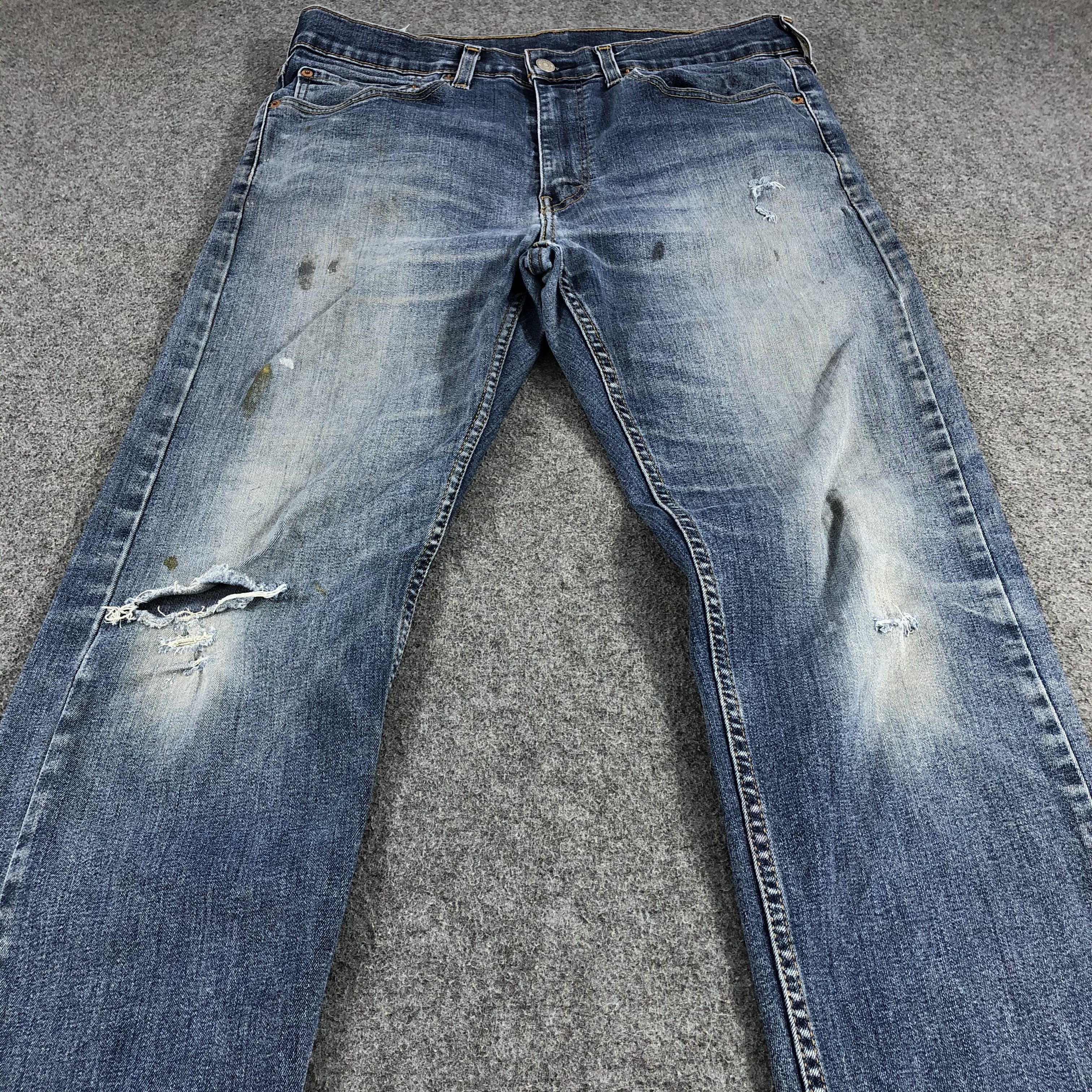 Levi's × Vintage Vintage Distress Levis 507 Jeans-JM1303 Size US 34 / EU 50 - 3 Thumbnail