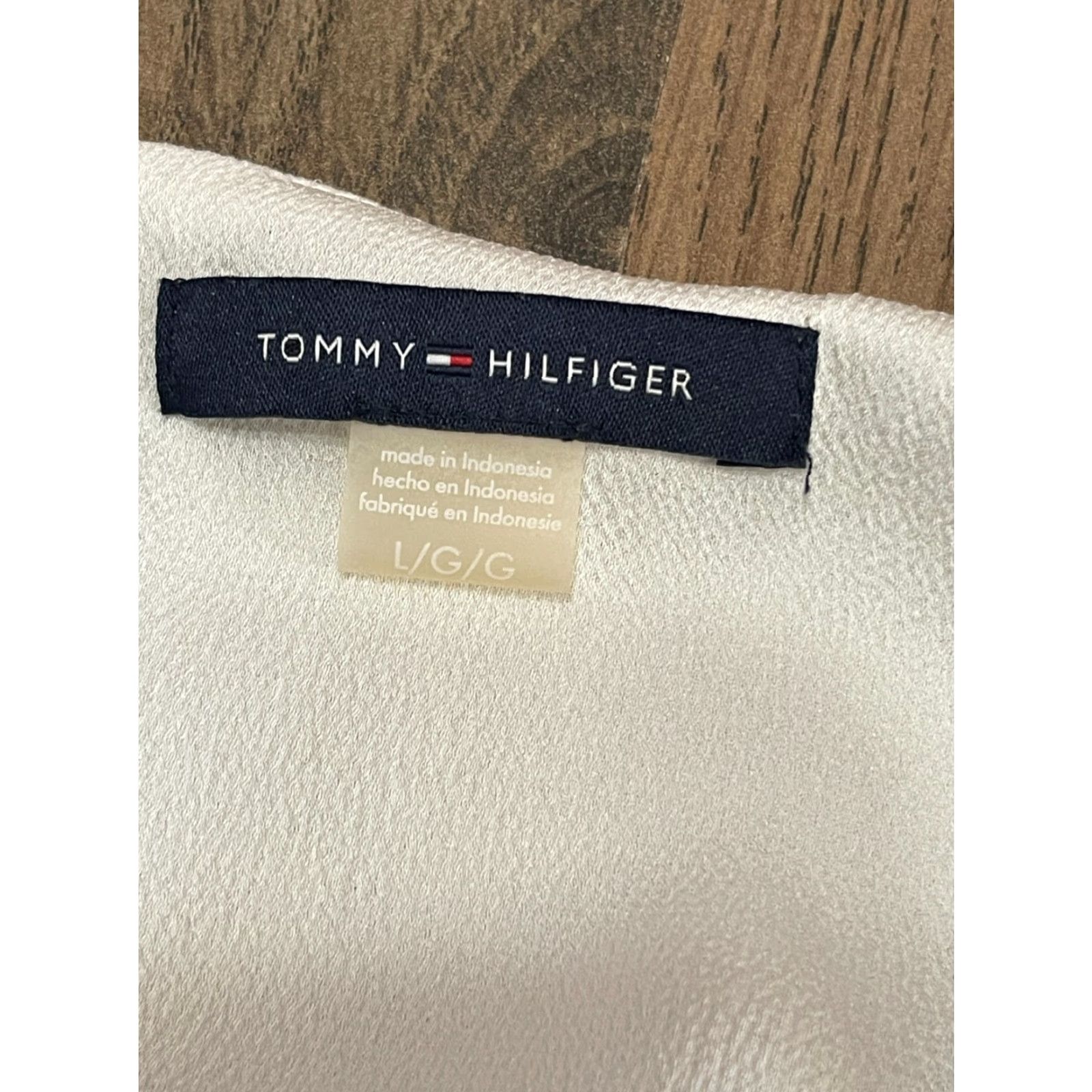 Tommy Hilfiger Tommy Hilfiger Shirt Women's Large Sleeveless Tank Black White Modern Casual Size L / US 10 / IT 46 - 6 Thumbnail