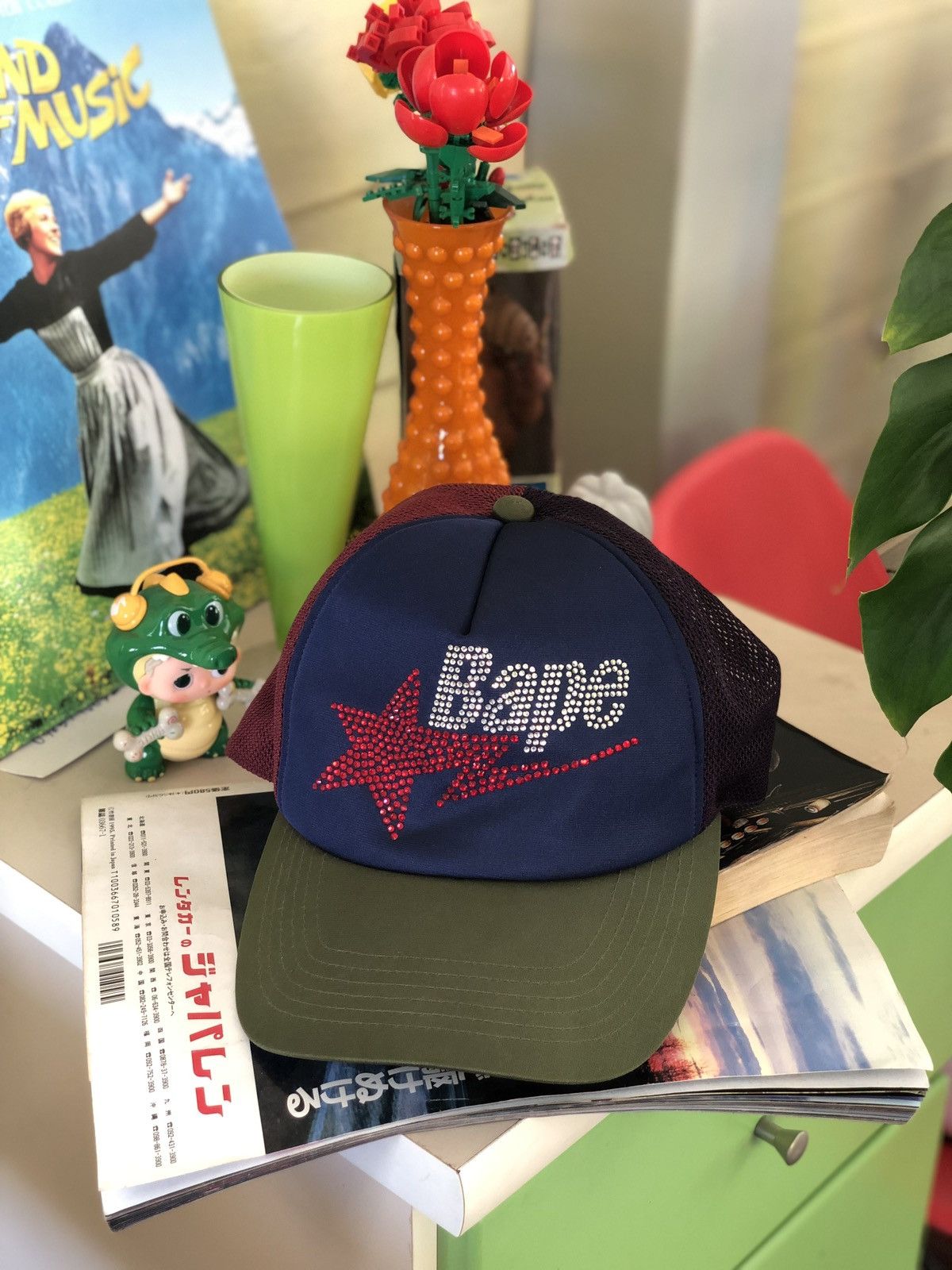 Bape Swarovski Bapesta Mesh Cap Size ONE SIZE - 4 Thumbnail