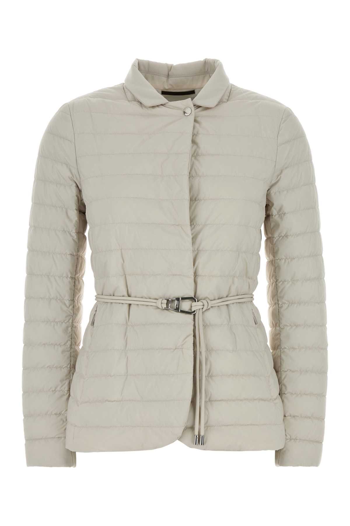 MooRER Chalk Nylon Blend Lanzada Down Jacket Size XS / US 0-2 / IT 36-38 - 1 Thumbnail