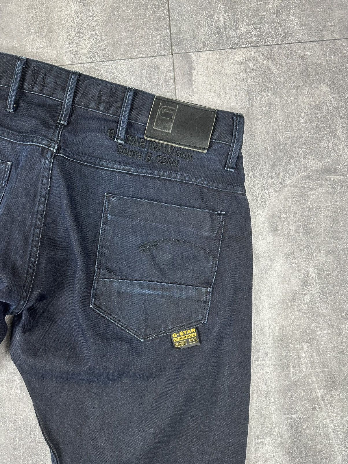G-Star G Star Raw Denim Jeans Double Pockets Pants Size US 34 / EU 50 - 15 Thumbnail