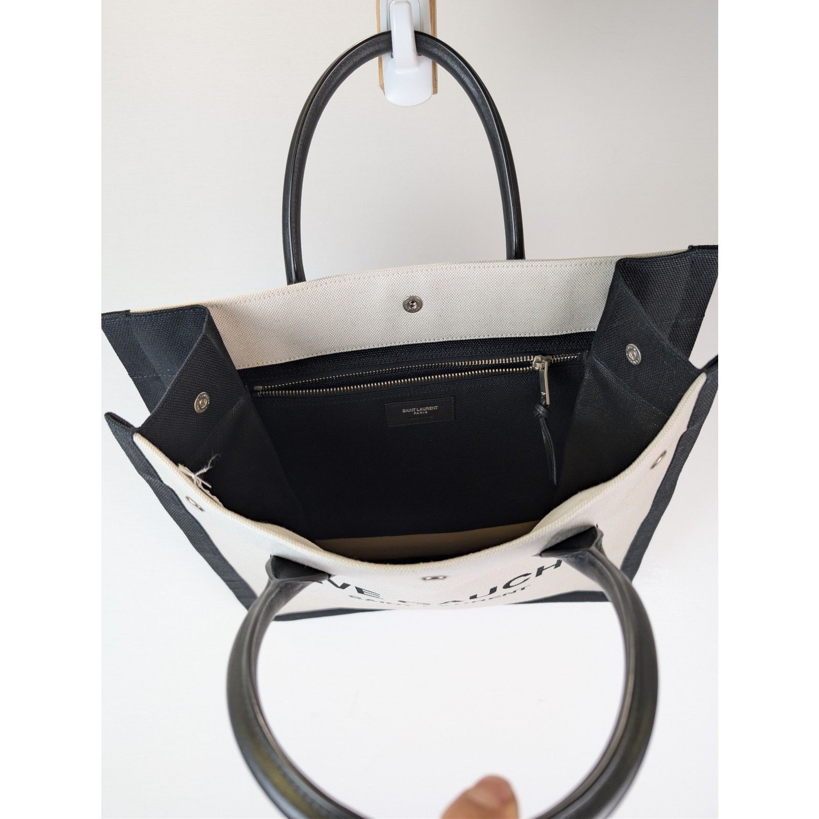 Saint Laurent Paris o1rshd1 Q:2 / Size: OS / Rive Gauche North / South Tote Bag Size ONE SIZE - 15 Thumbnail