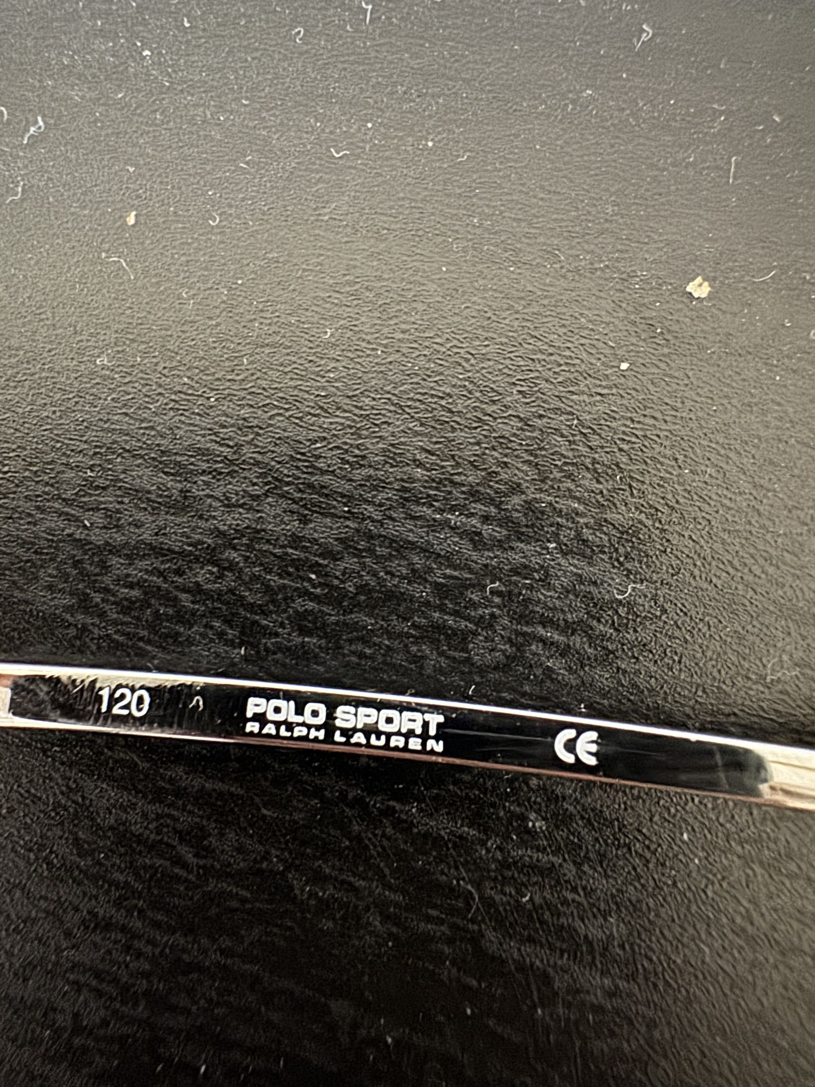 Polo Ralph Lauren Polo Sport Ralph Lauren '90s Silver Half-Rim Sunglasses Size ONE SIZE - 4 Thumbnail
