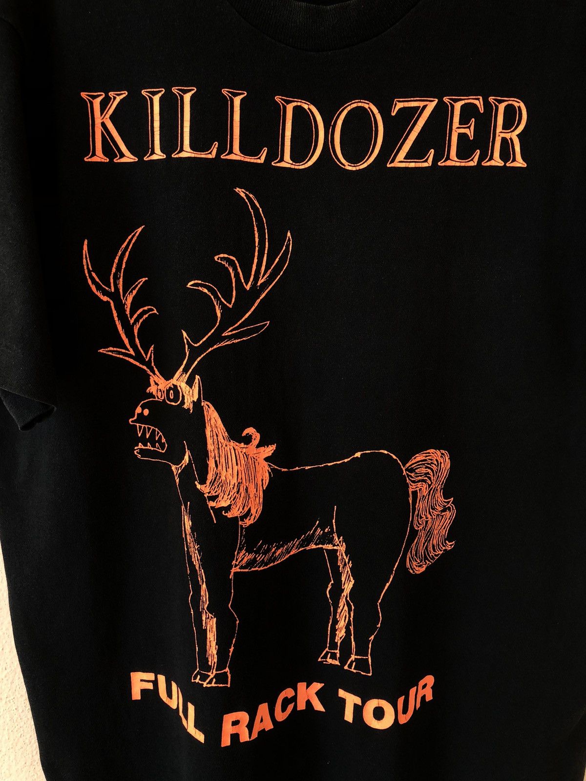 Band Tees × Vintage Vintage 90s KILLDOZER Full Rack Tour Tee Size US XL / EU 56 / 4 - 3 Thumbnail