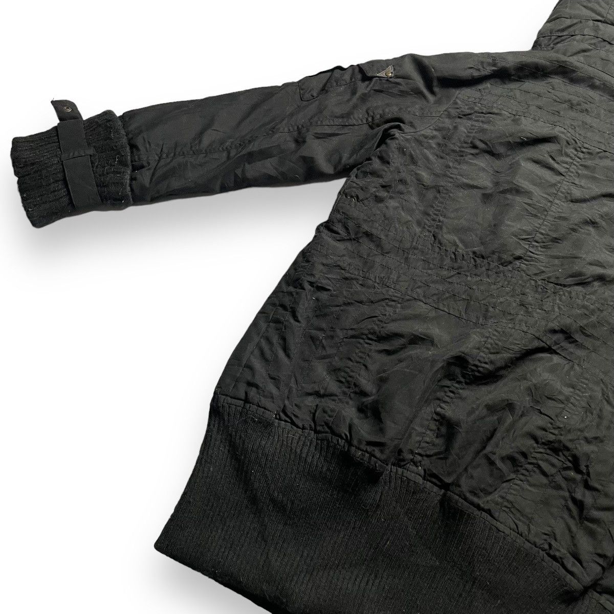 If Six Was Nine EMSEXCITE BONDAGE PUNK GOTHIC 5 POCKETS FUR HOODIE JACKET Size US M / EU 48-50 / 2 - 9 Thumbnail