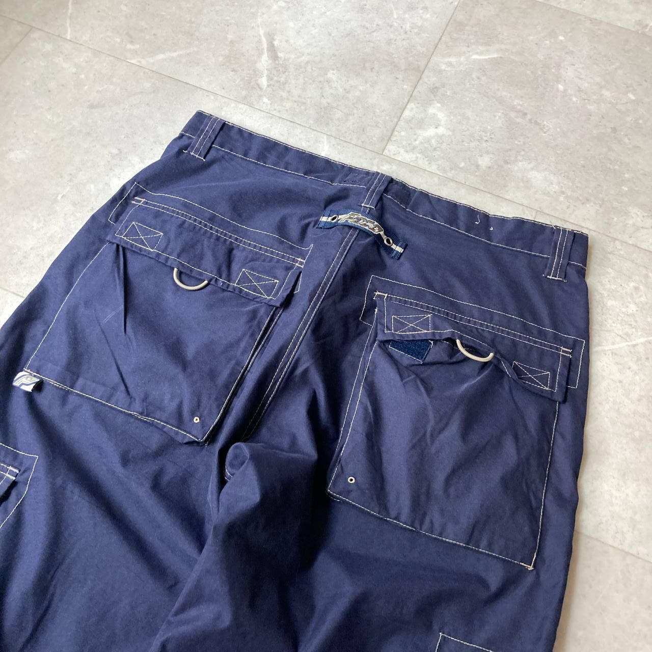 JNCO Vintage Paco Jeans Cargo Rap Baggy Pants Size US 34 / EU 50 - 7 Thumbnail
