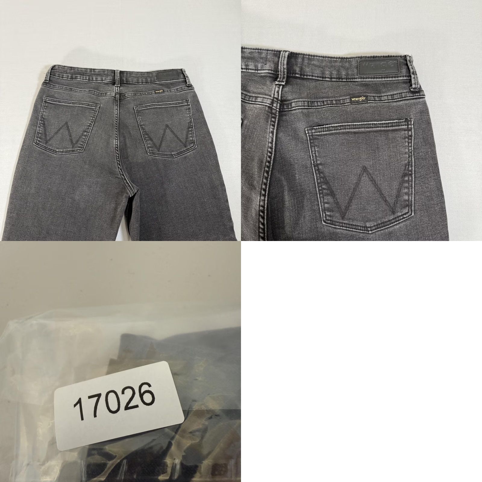 Wrangler Wrangler Jeans Womens 12 Black High Rise Fierce Flare Stretch Denim Pants Bell Size 34" / US 12 / IT 48 - 10 Thumbnail