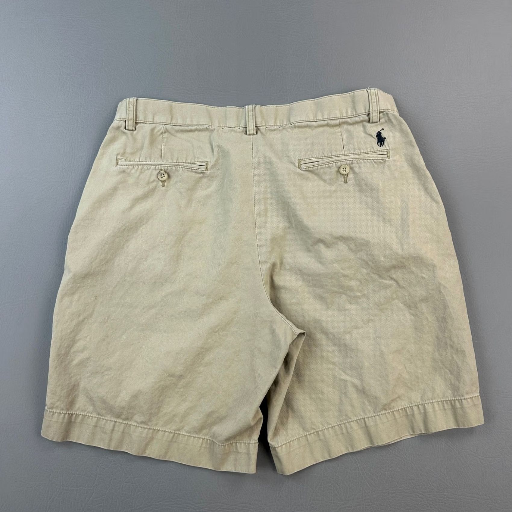 Polo Ralph Lauren Vintage Polo Ralph Lauren Prospect Shorts Mens 33 Flat Front Chino Casual Preppy Size US XS / EU 42 / 0 - 6 Thumbnail